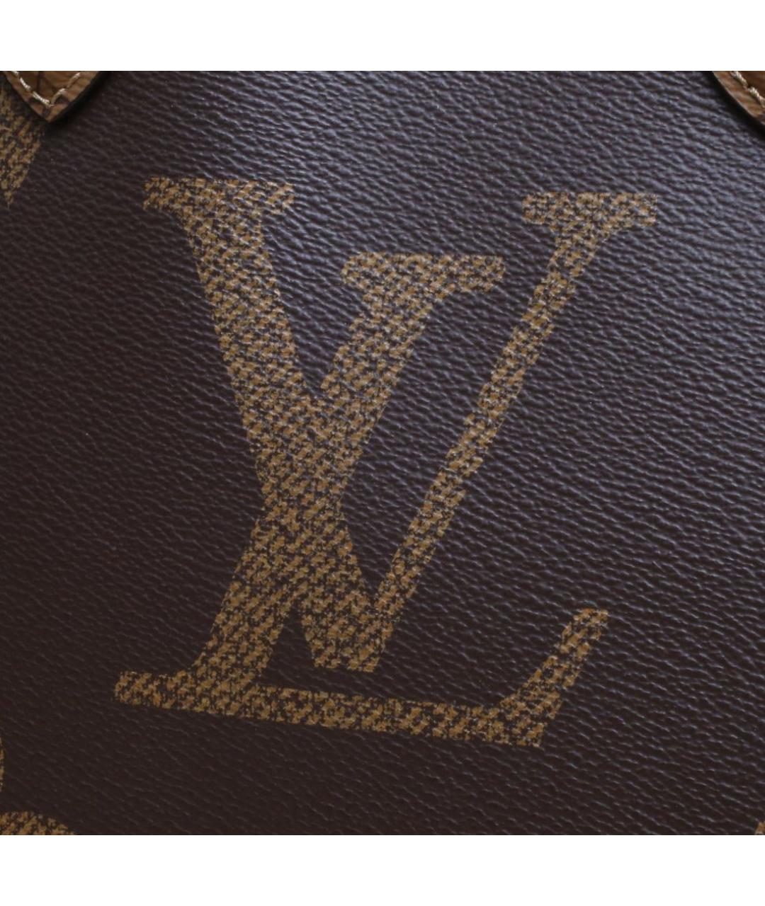 LOUIS VUITTON Коричневая сумка тоут, фото 8