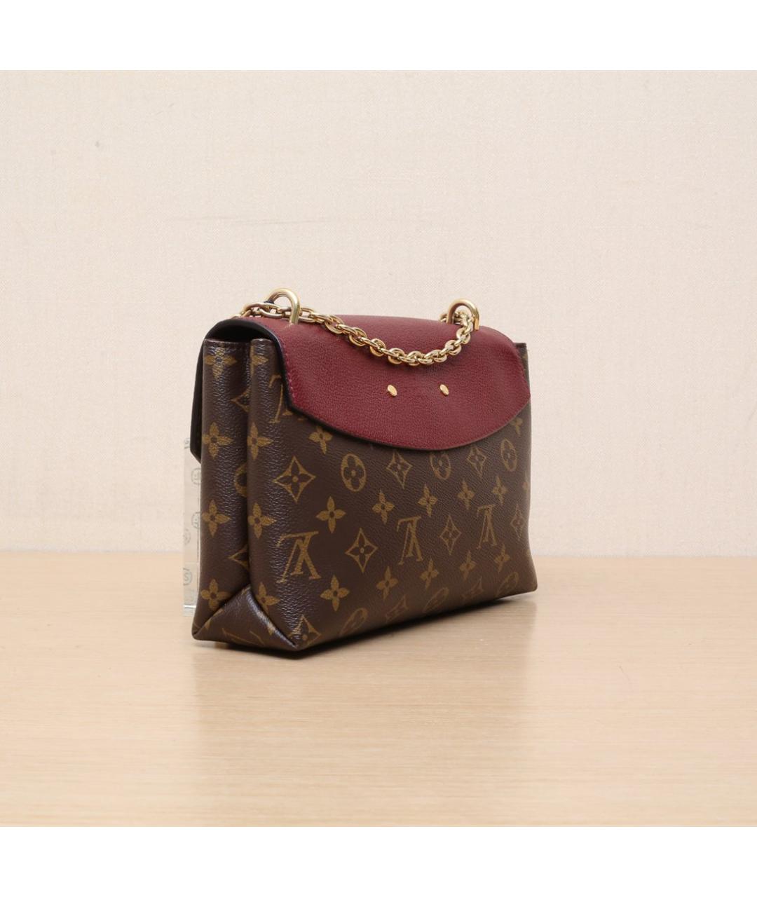 LOUIS VUITTON Бордовая сумка через плечо, фото 6