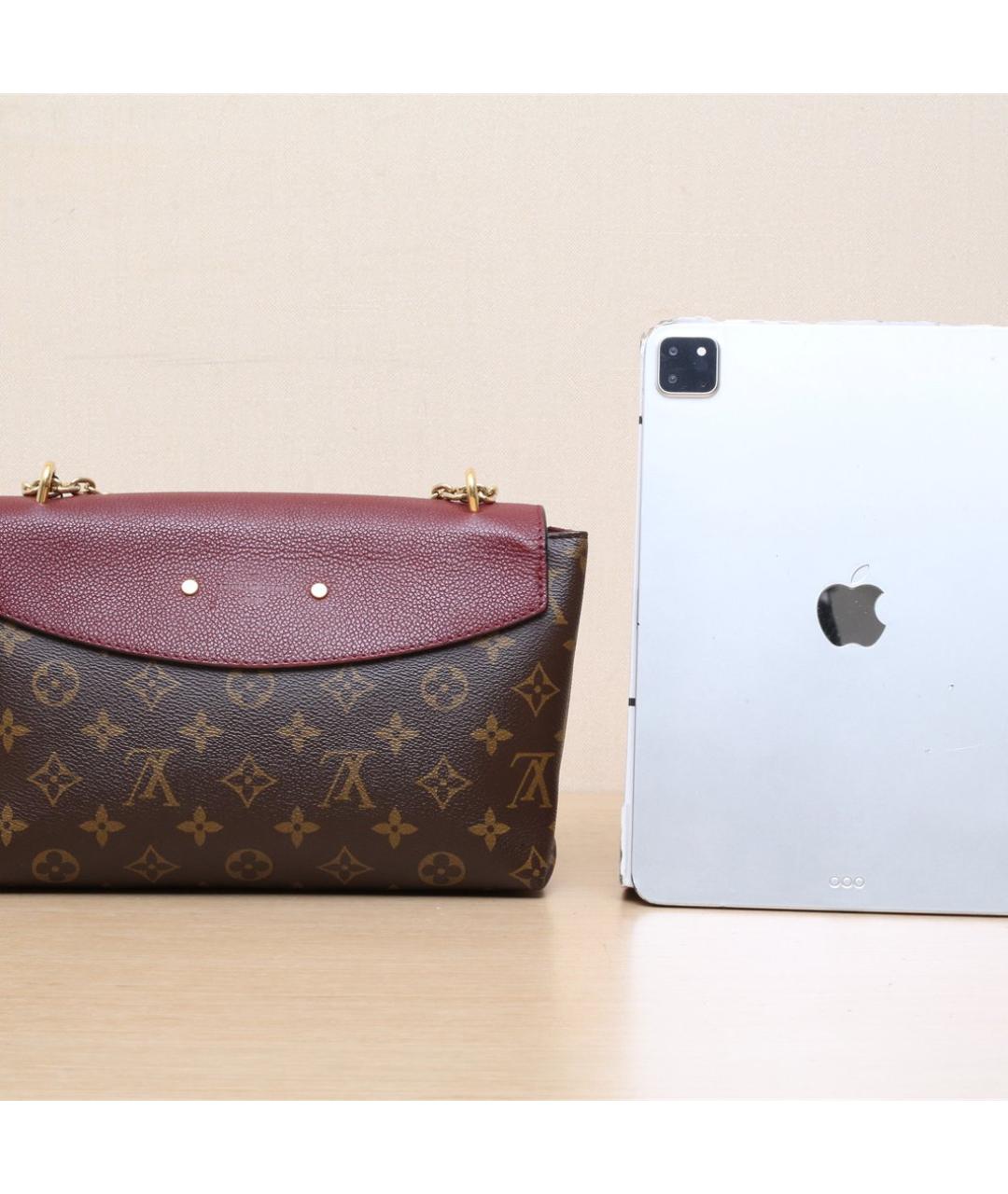 LOUIS VUITTON Бордовая сумка через плечо, фото 7