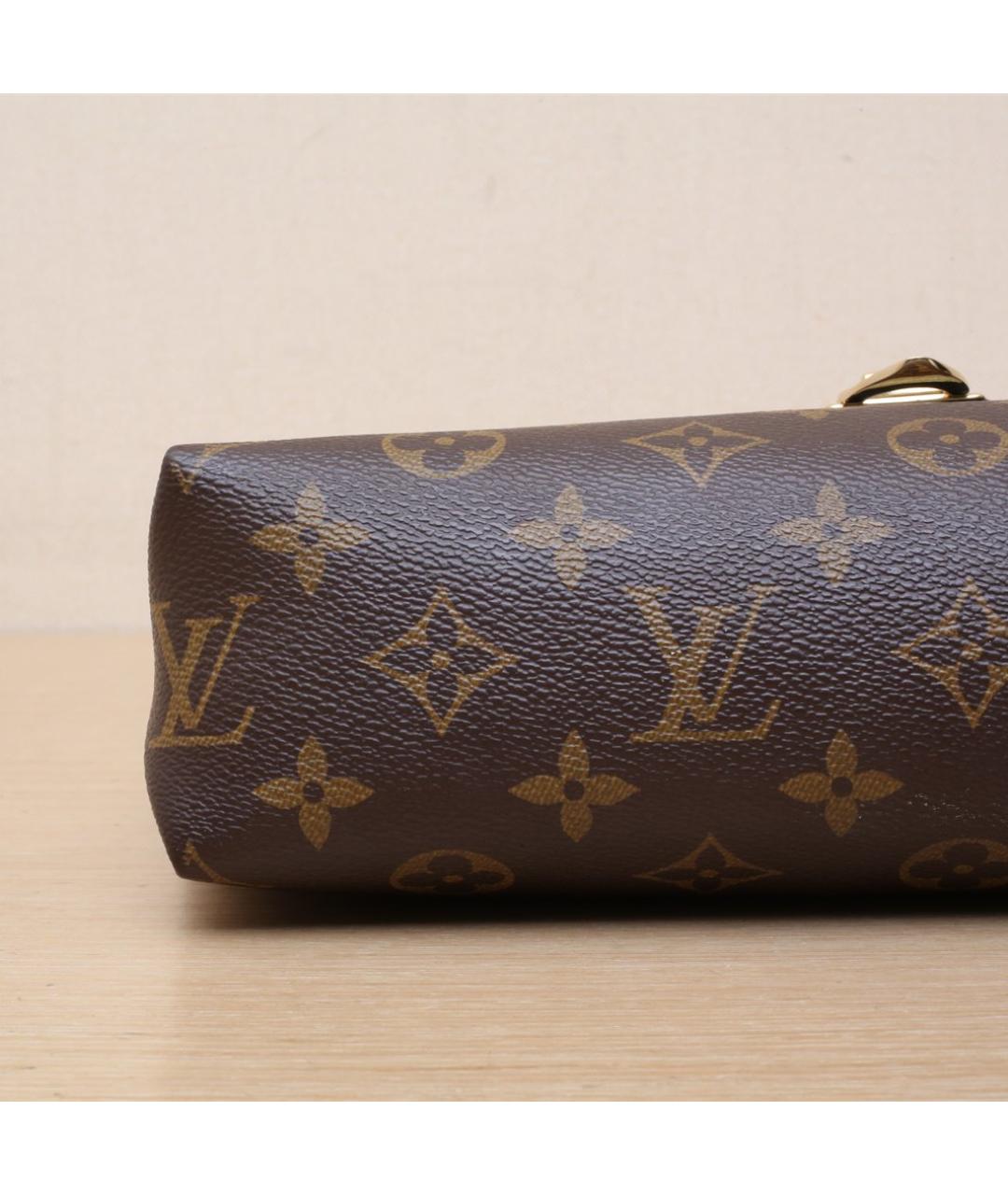 LOUIS VUITTON Бордовая сумка через плечо, фото 9