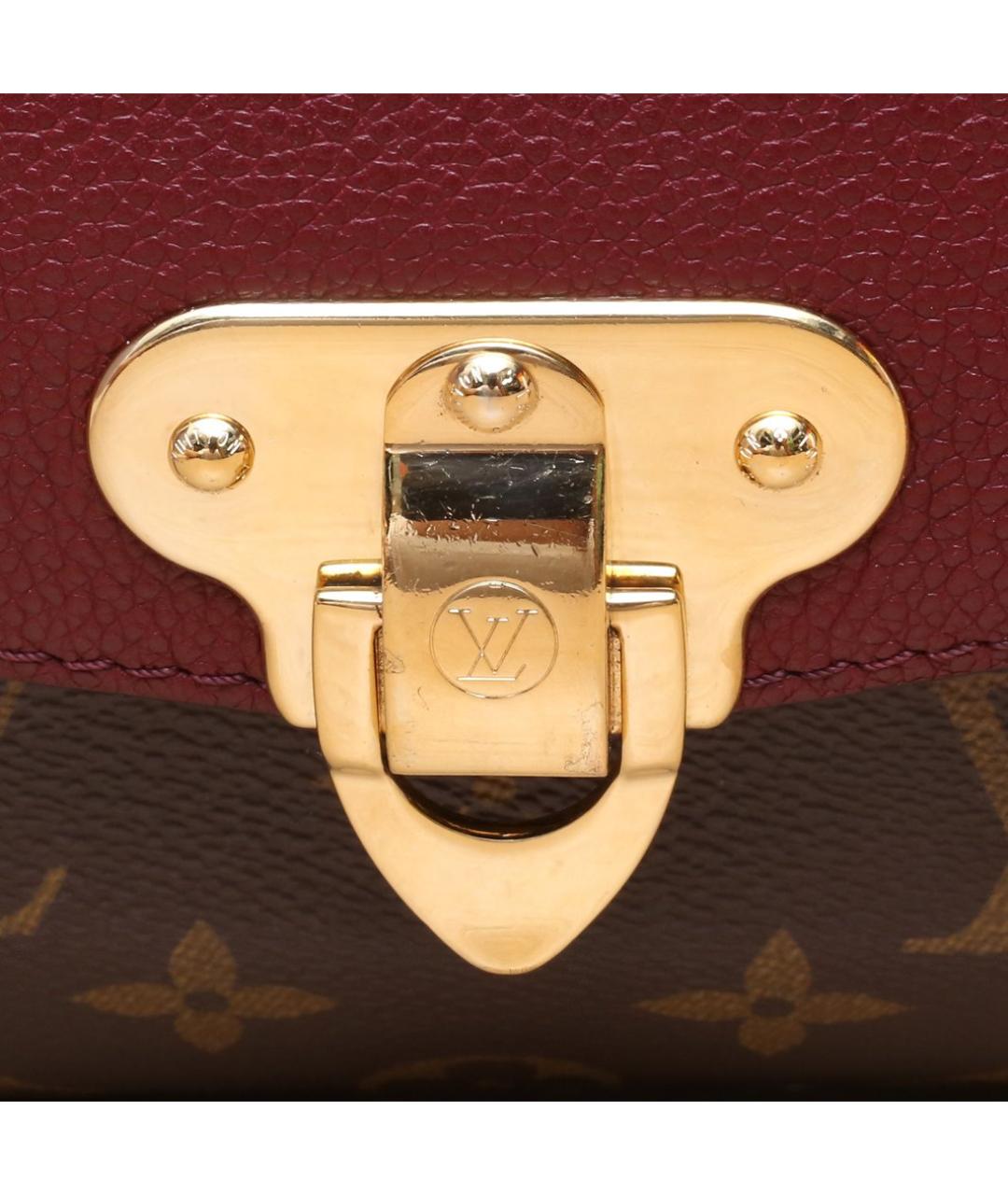 LOUIS VUITTON Бордовая сумка через плечо, фото 8