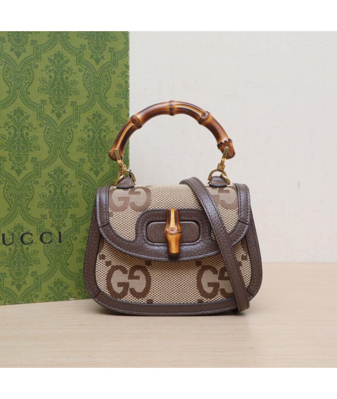 GUCCI Мульти кожаная сумка через плечо, фото 2