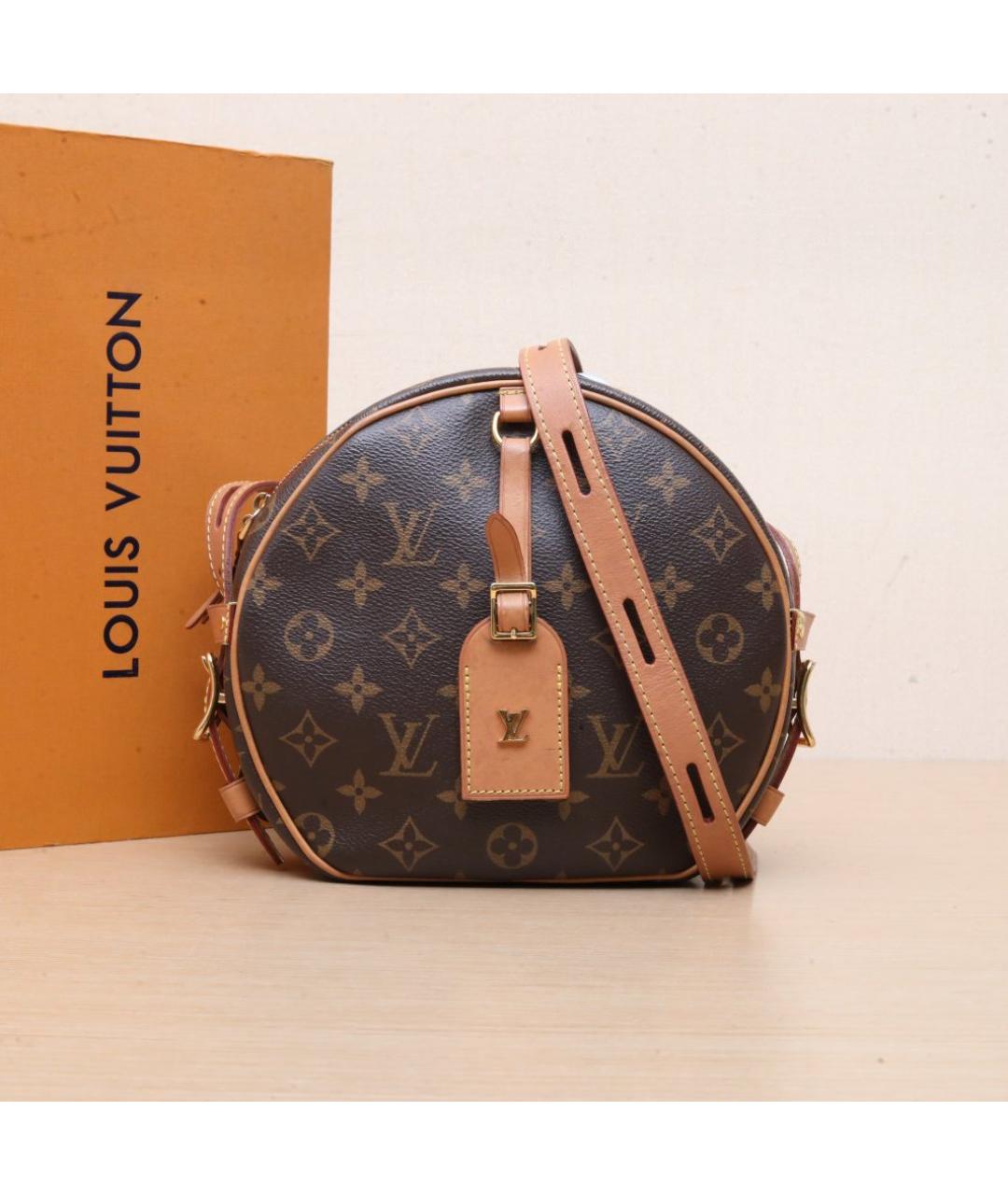 LOUIS VUITTON Коричневая сумка через плечо, фото 2