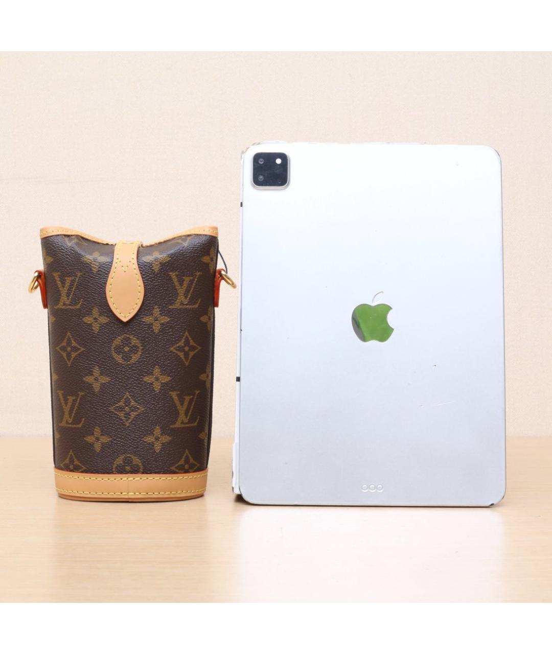 LOUIS VUITTON Коричневая сумка через плечо, фото 7