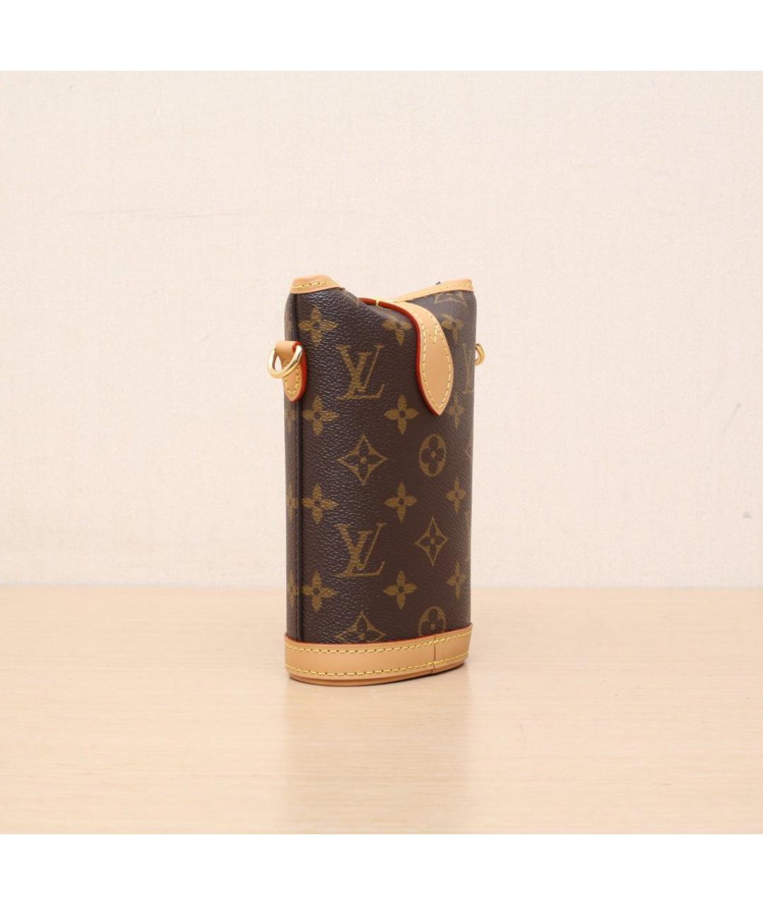 LOUIS VUITTON Коричневая сумка через плечо, фото 6
