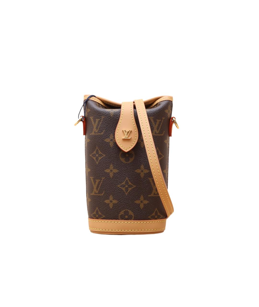 LOUIS VUITTON Коричневая сумка через плечо, фото 1