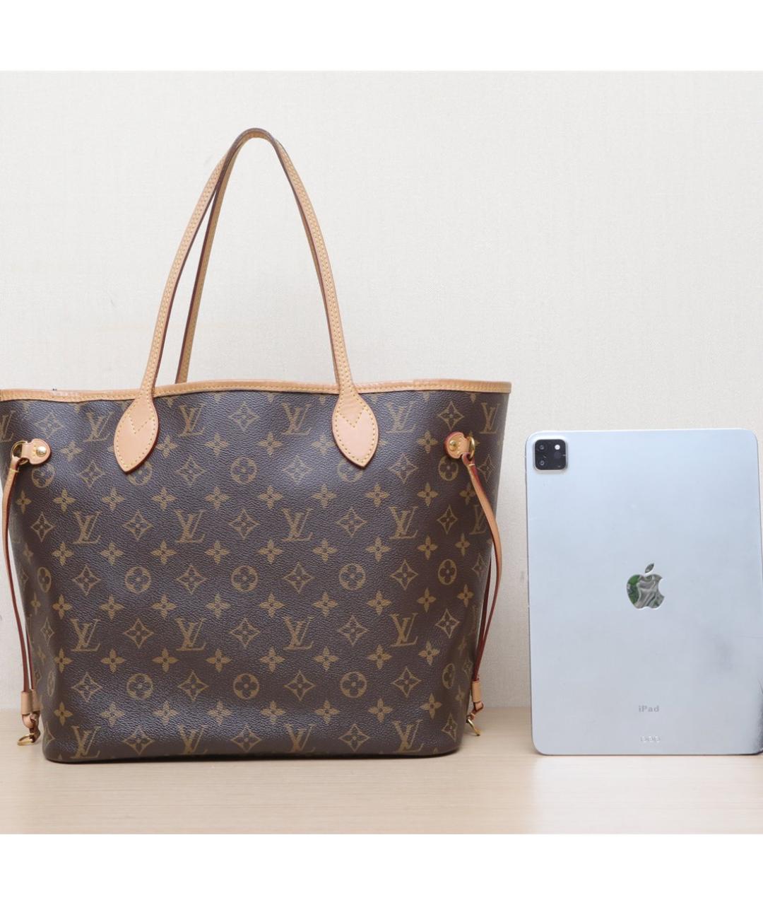 LOUIS VUITTON Коричневая сумка тоут, фото 7
