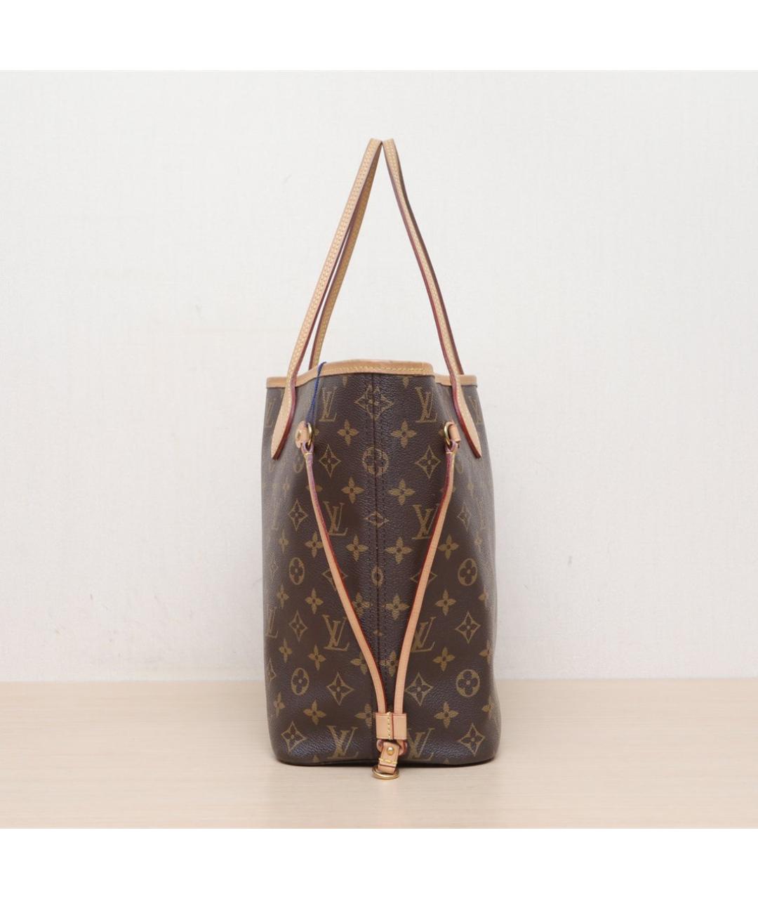 LOUIS VUITTON Коричневая сумка тоут, фото 5