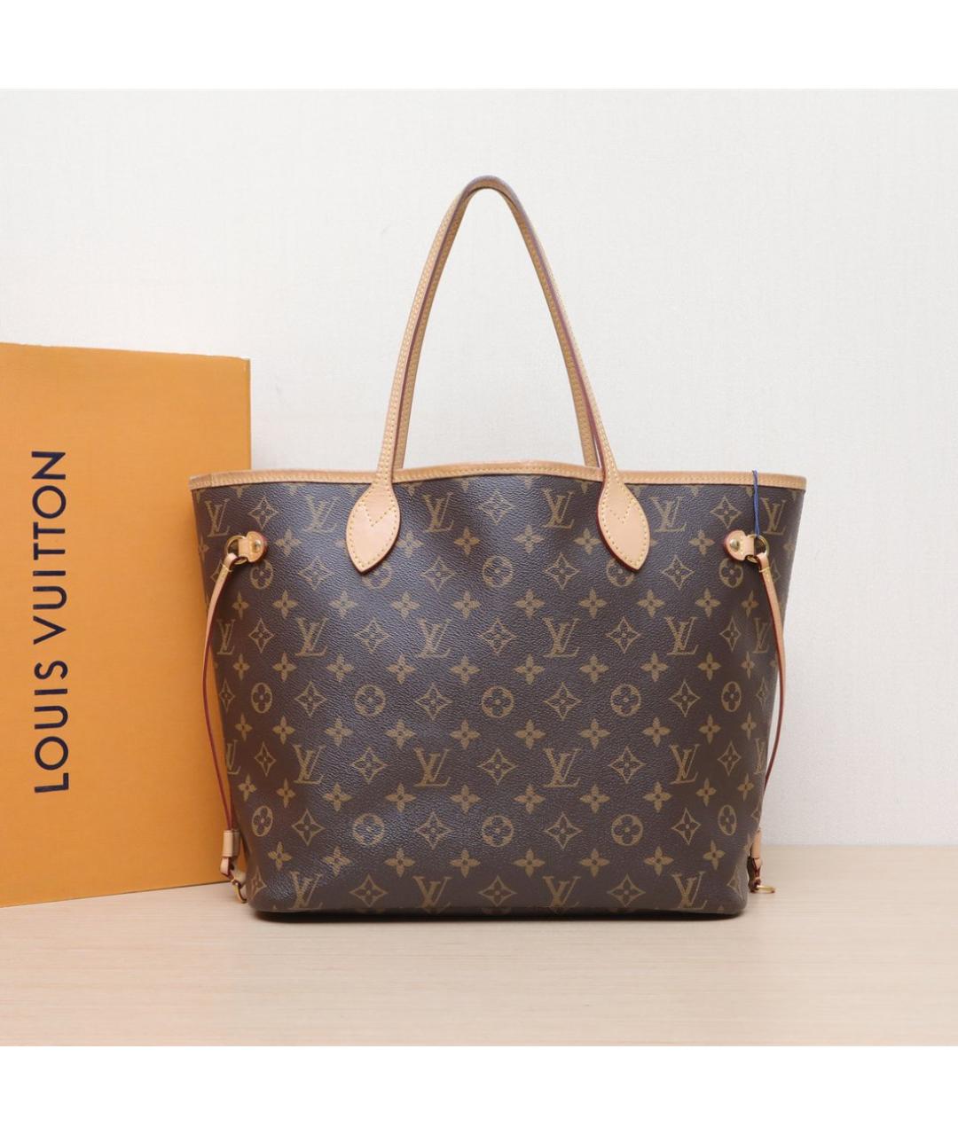LOUIS VUITTON Коричневая сумка тоут, фото 2