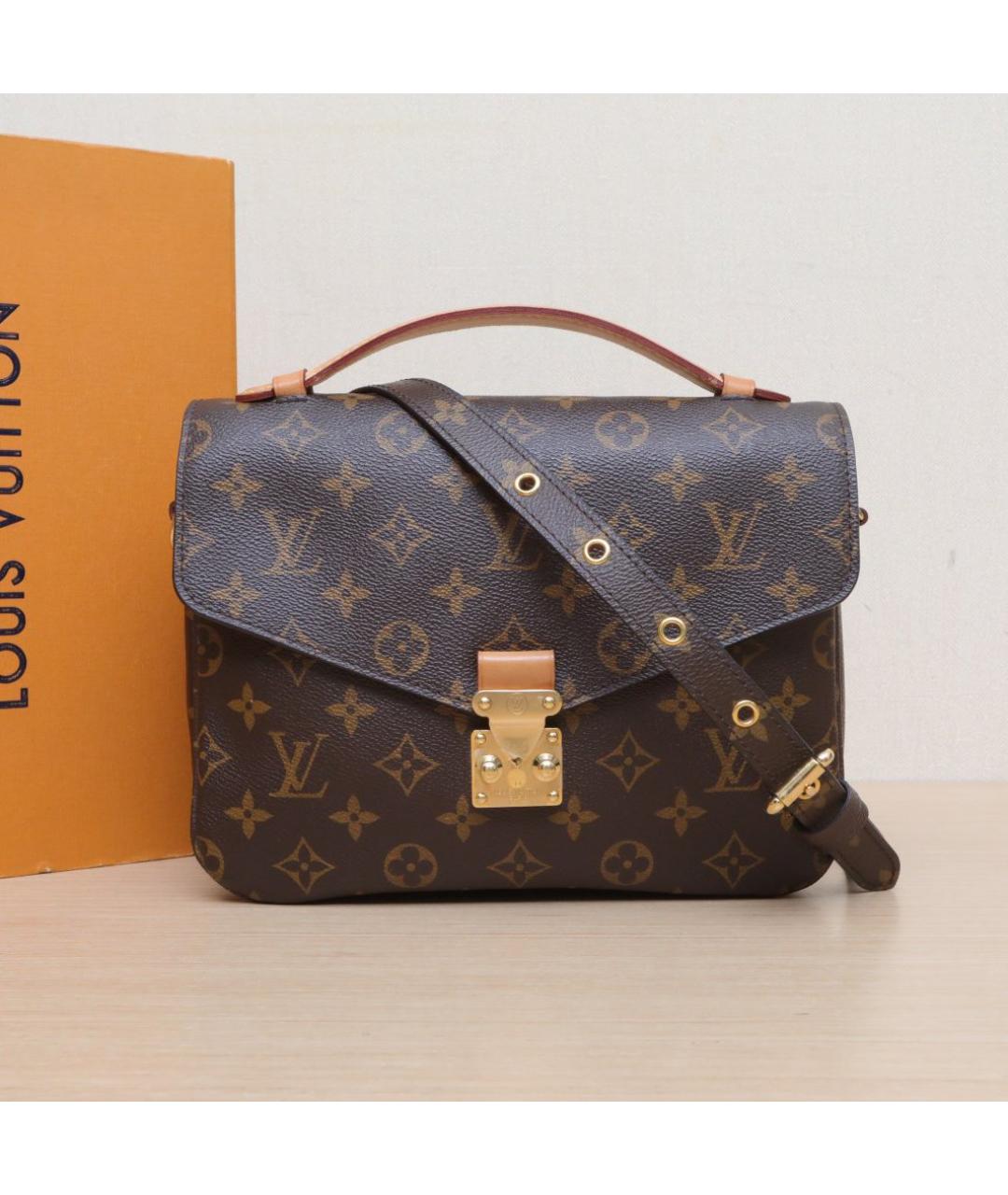 LOUIS VUITTON Коричневая сумка через плечо, фото 2