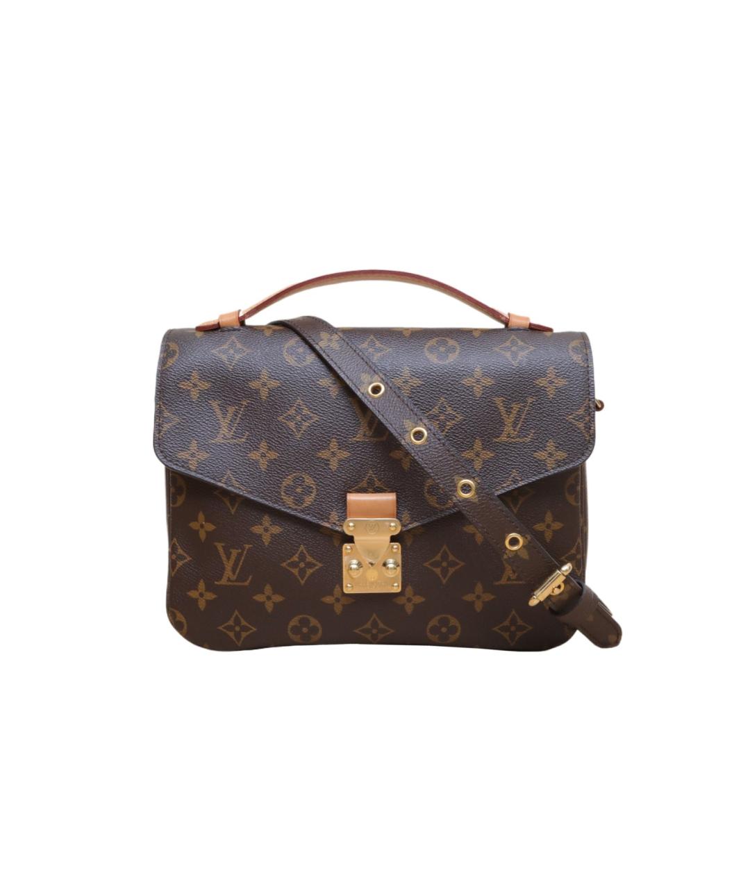 LOUIS VUITTON Коричневая сумка через плечо, фото 1