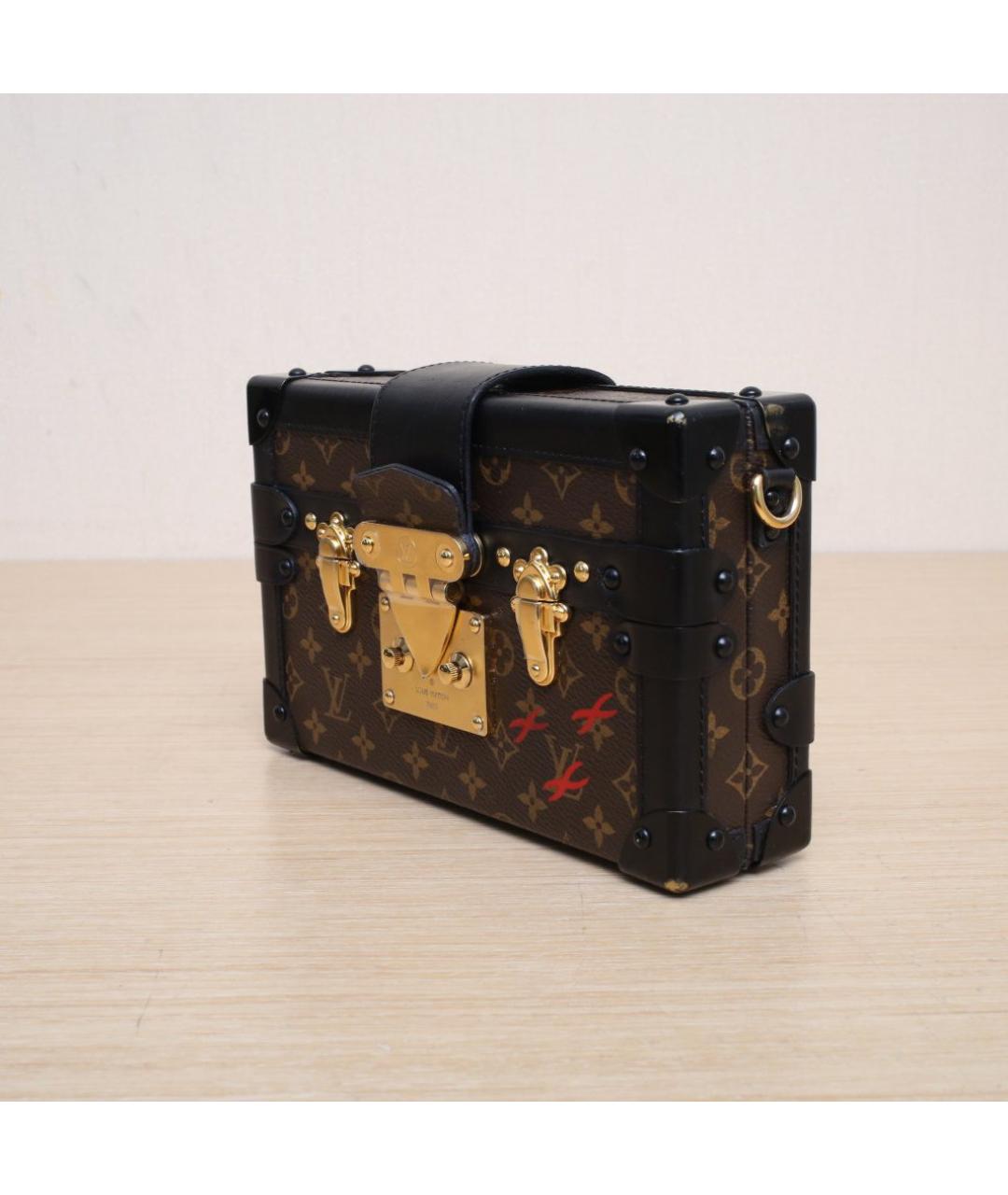 LOUIS VUITTON Коричневая сумка через плечо, фото 4
