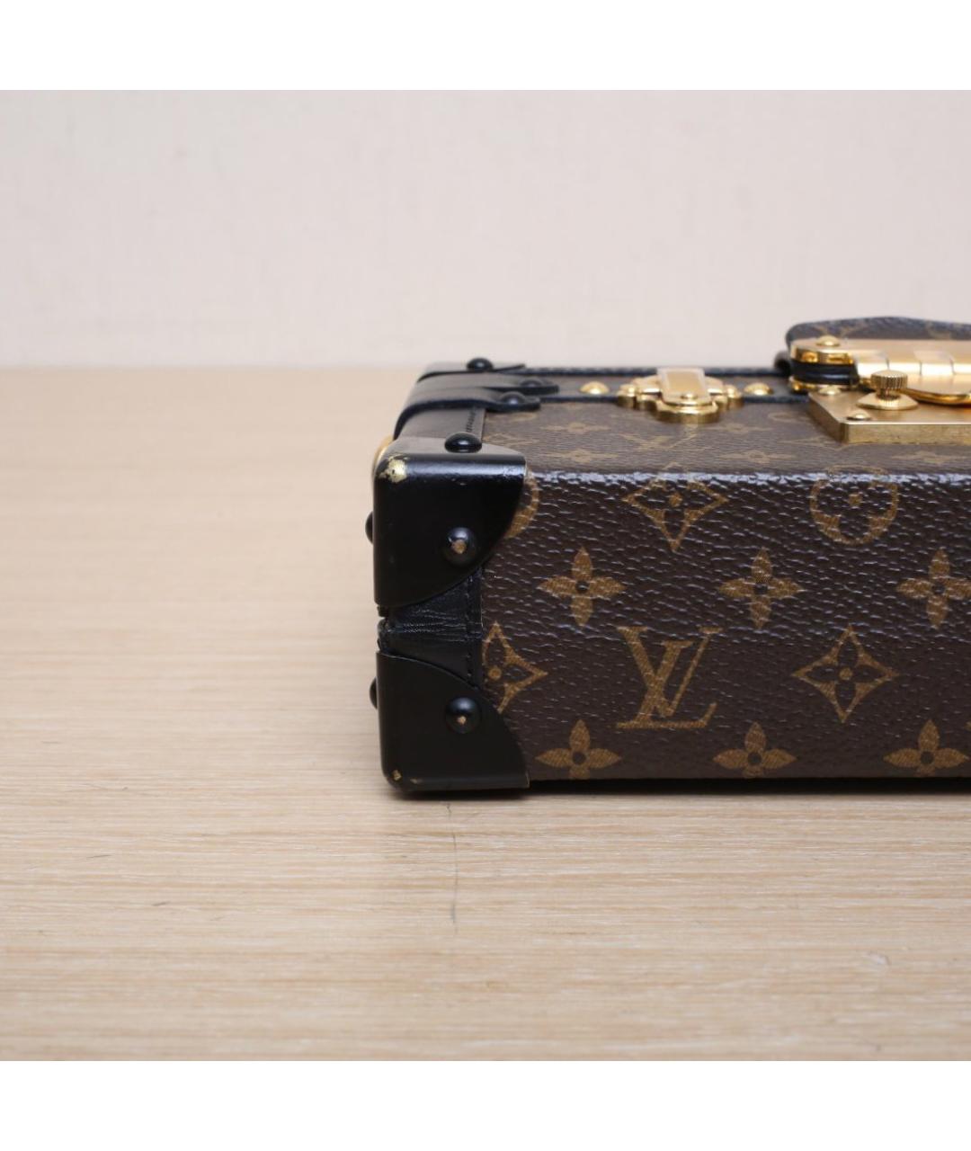 LOUIS VUITTON Коричневая сумка через плечо, фото 9