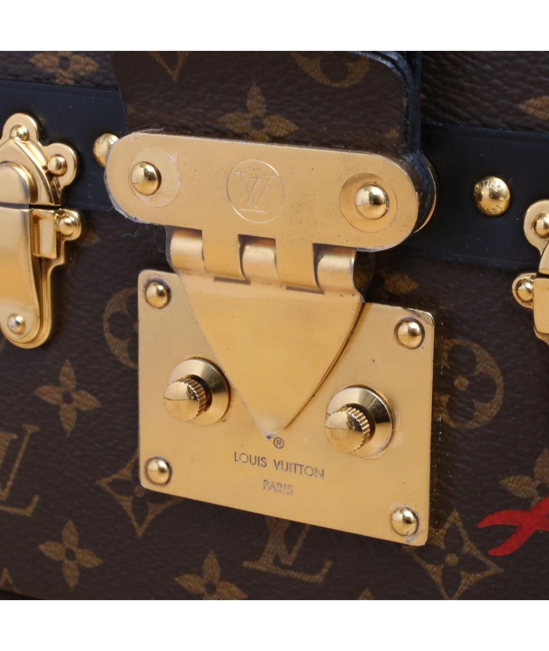 LOUIS VUITTON Коричневая сумка через плечо, фото 8