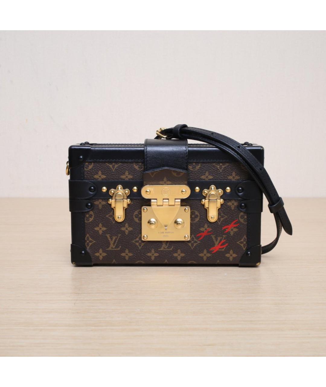 LOUIS VUITTON Коричневая сумка через плечо, фото 3