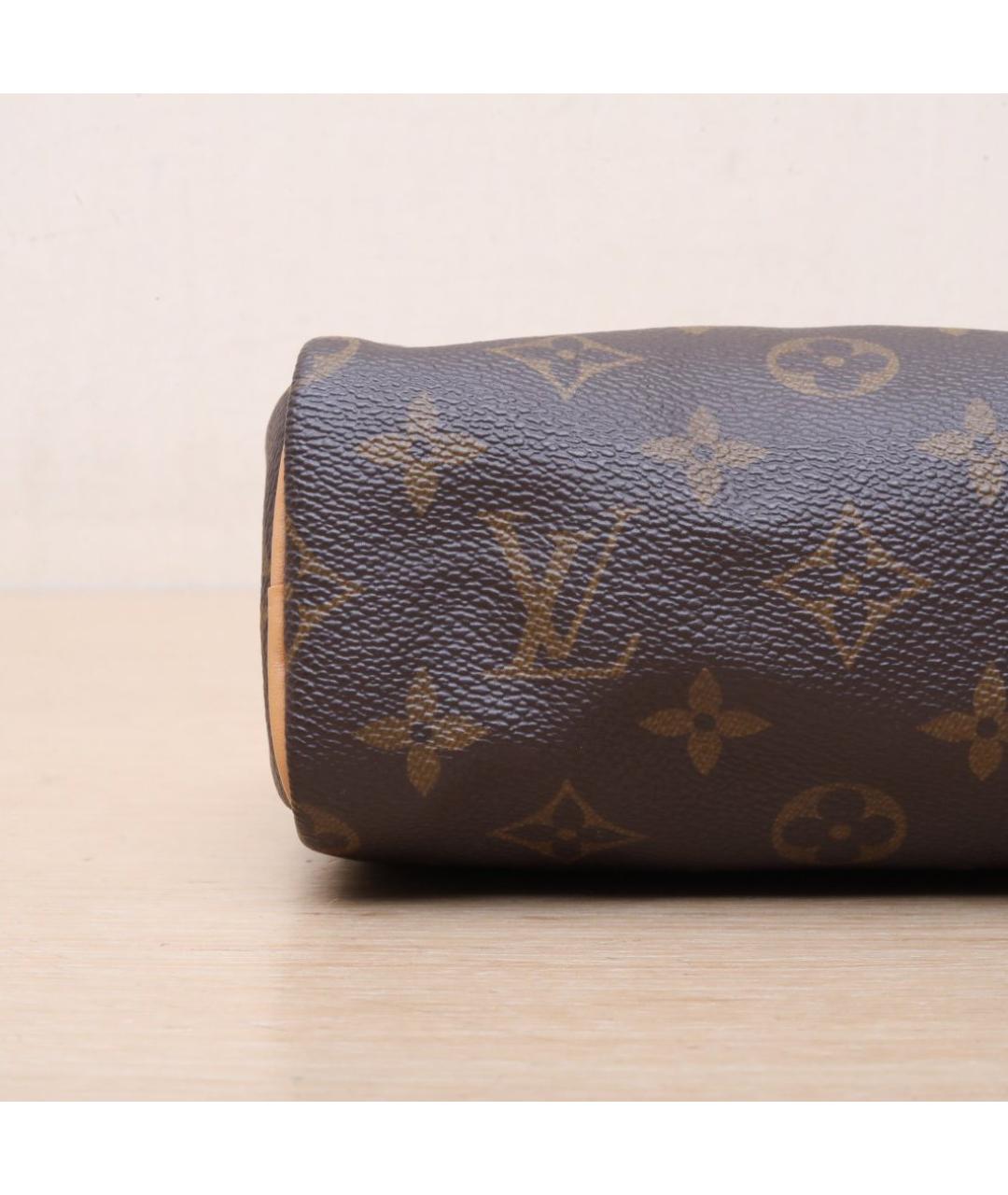 LOUIS VUITTON Коричневая сумка с короткими ручками, фото 9