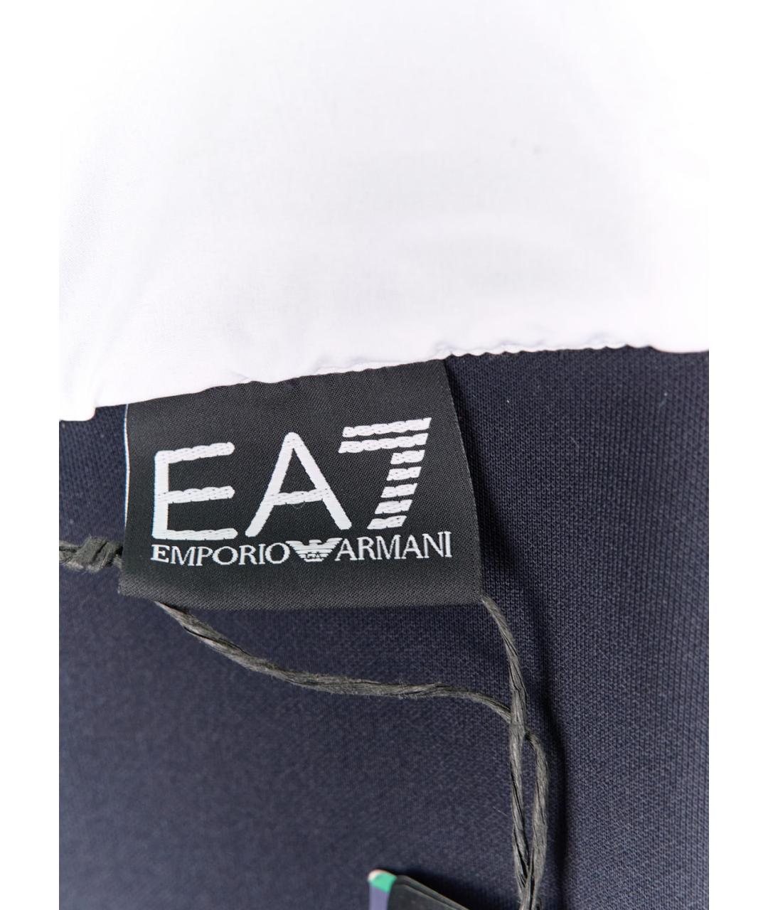 EMPORIO ARMANI Черный полиэстеровый спортивный костюм, фото 5