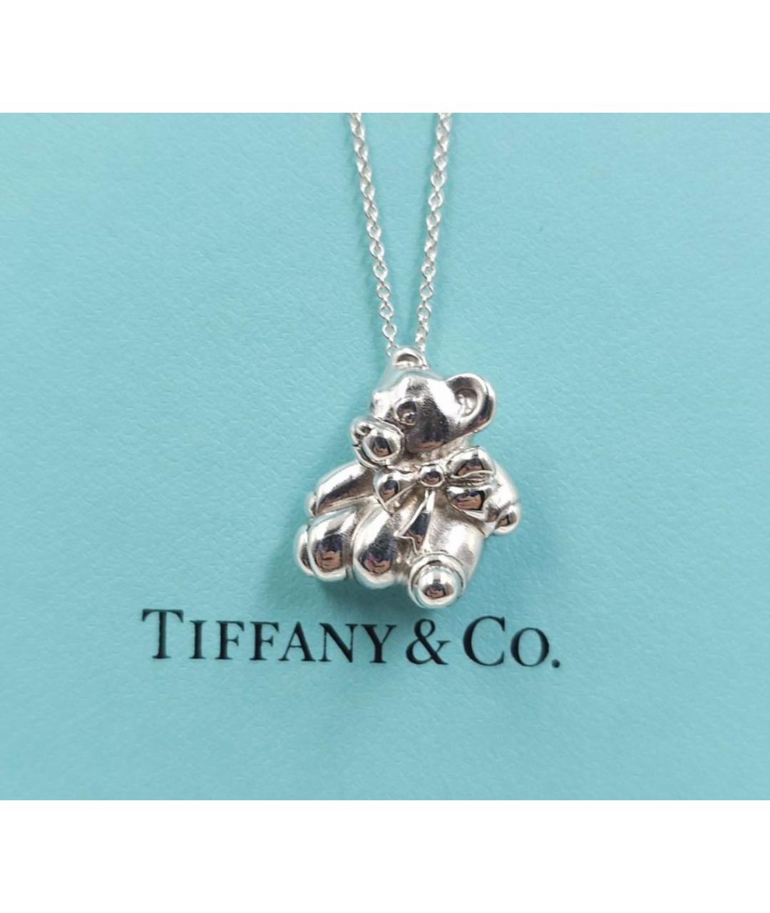 TIFFANY&CO Серебряное серебряное колье, фото 7