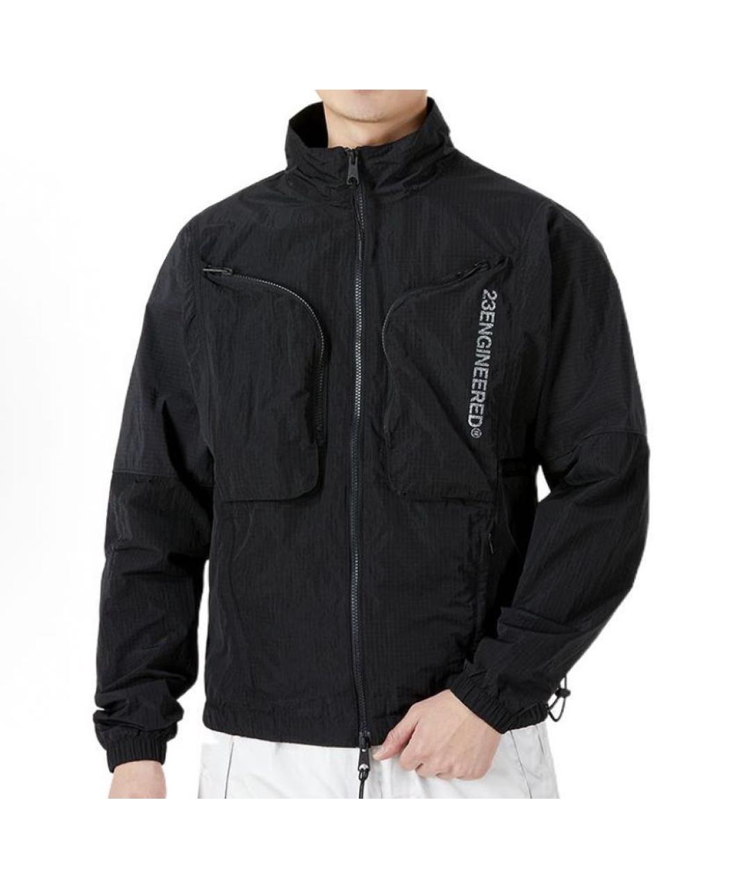 JORDAN Черная спортивная куртка, фото 2