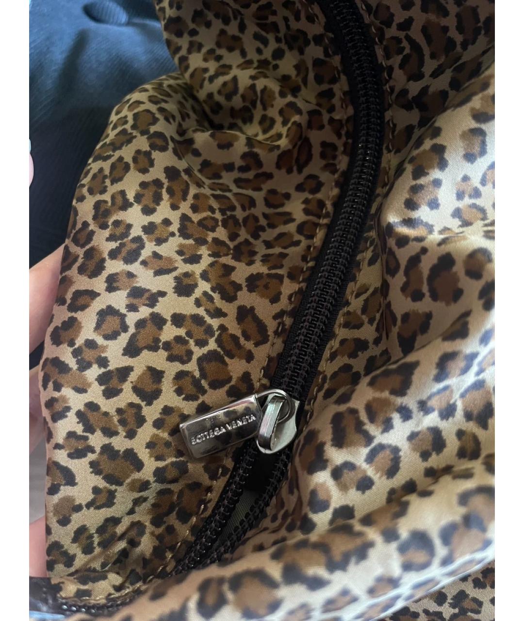 BOTTEGA VENETA Коричневая сумка с короткими ручками, фото 6