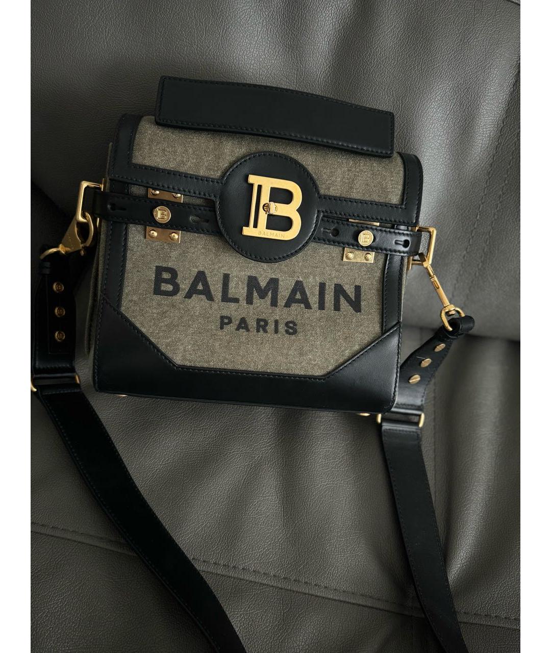 BALMAIN Бежевая сумка с короткими ручками, фото 8