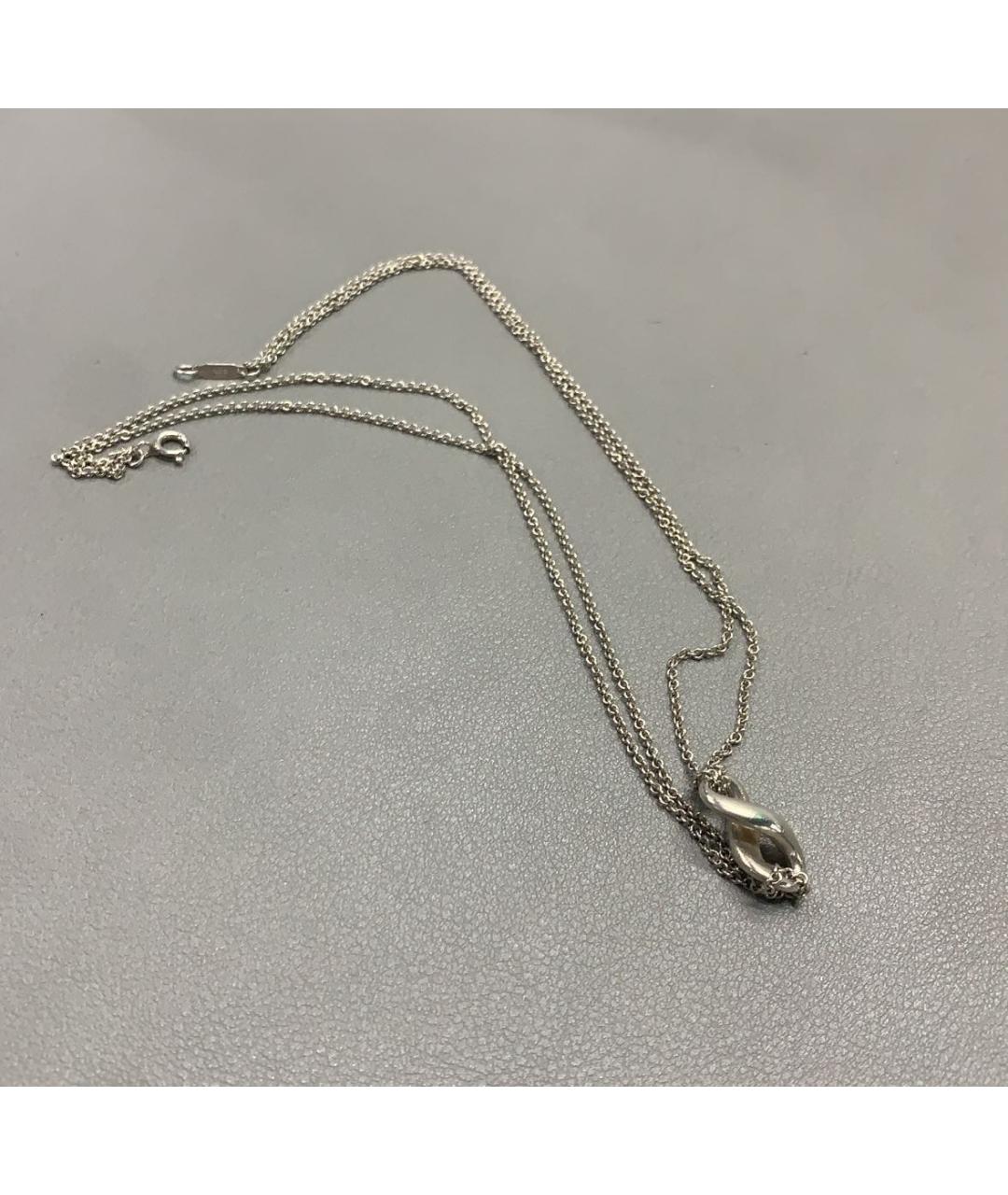 TIFFANY&CO Серебряное серебряное колье, фото 6