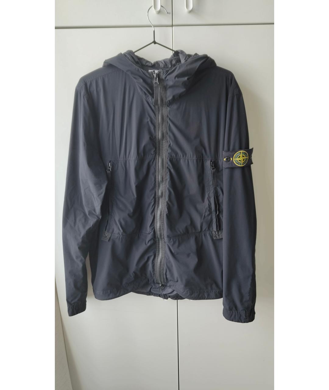 STONE ISLAND Черная куртка, фото 7
