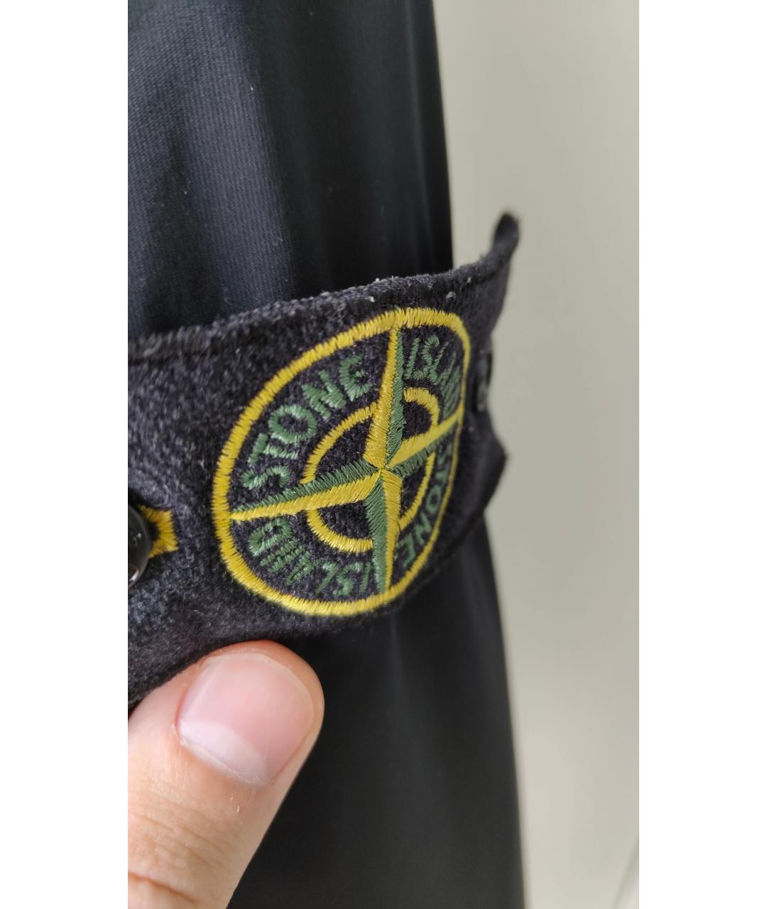 STONE ISLAND Черная куртка, фото 4