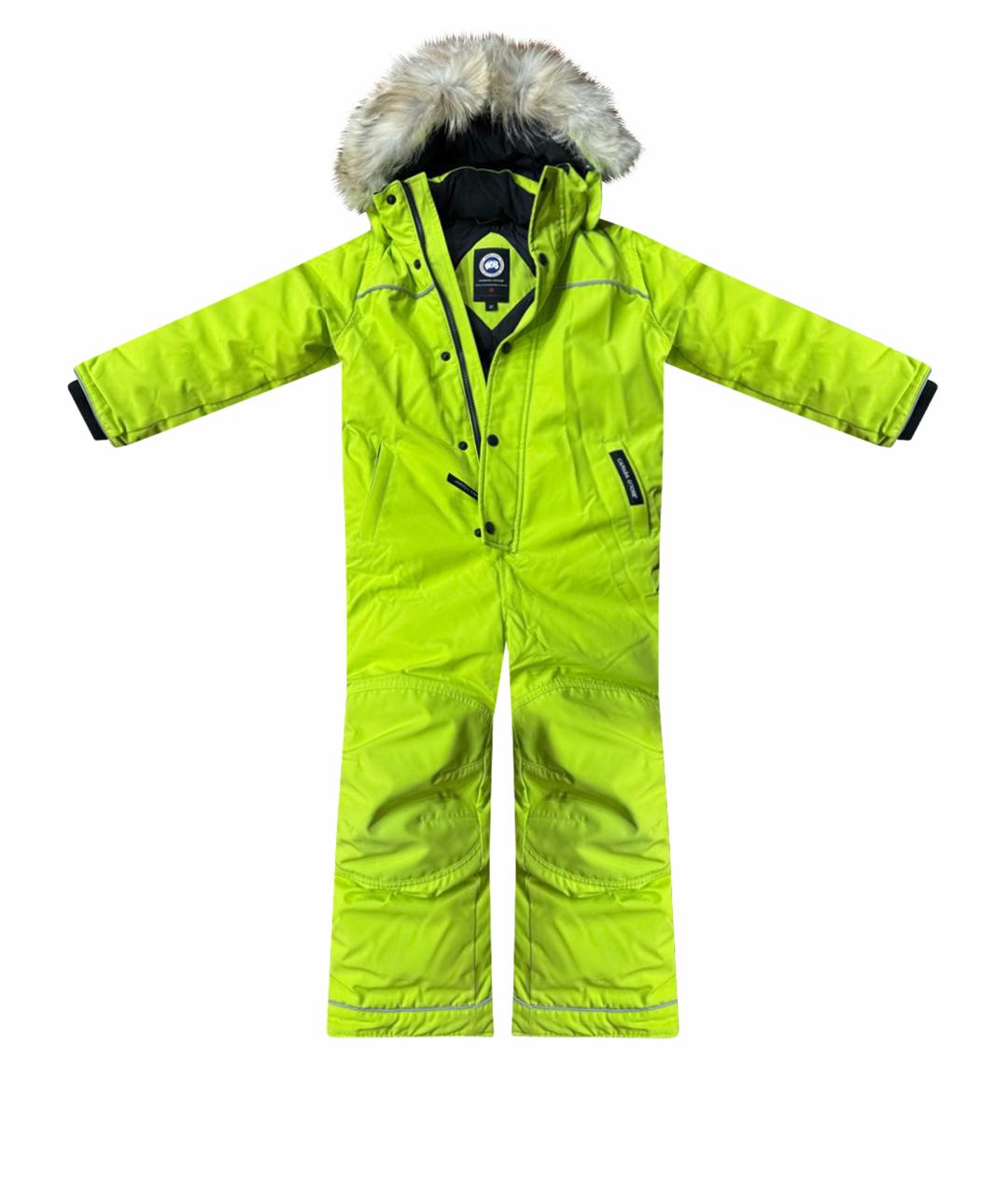 CANADA GOOSE Салатовый комбинезон, фото 1
