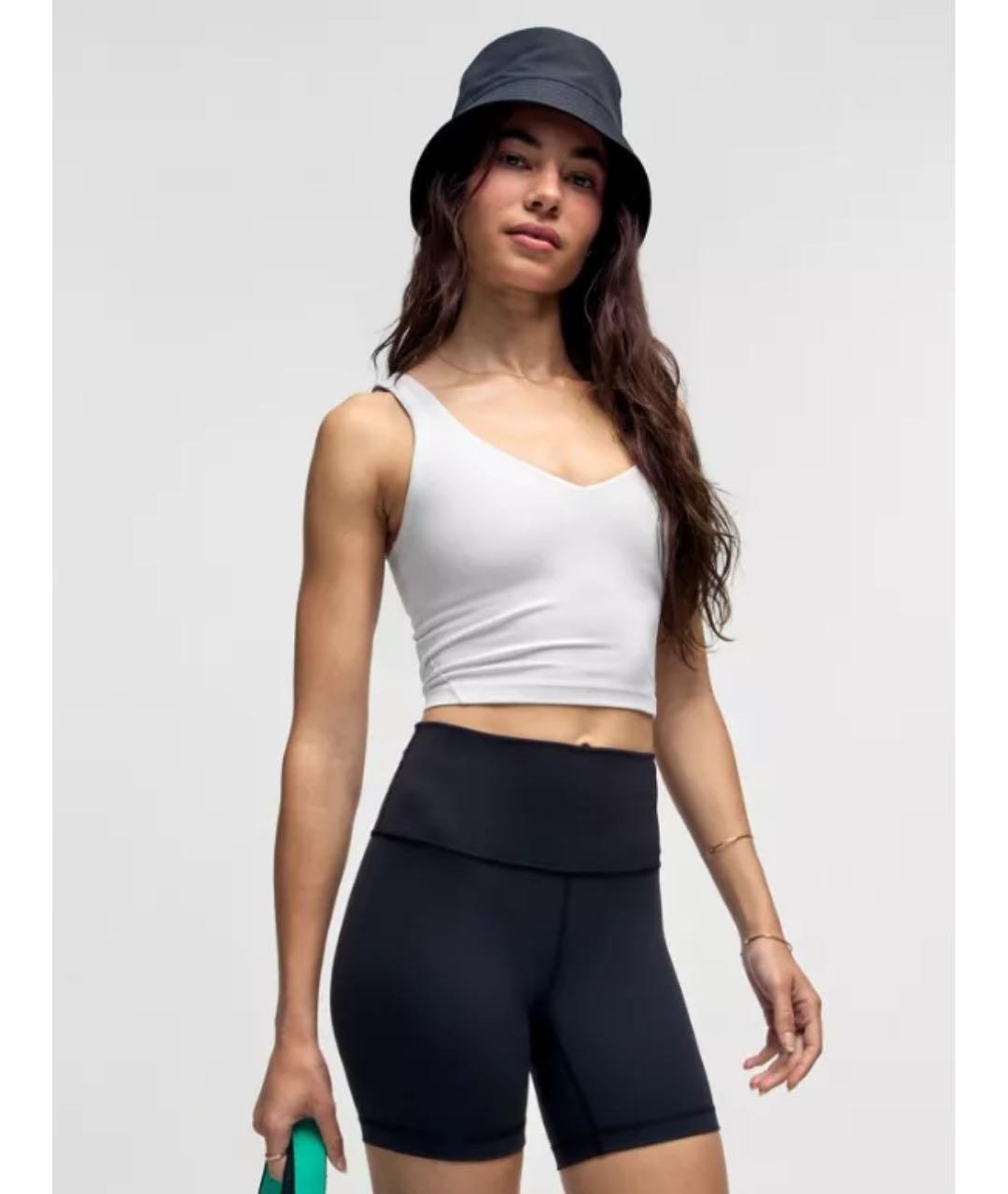 Lululemon Белая майка, фото 3