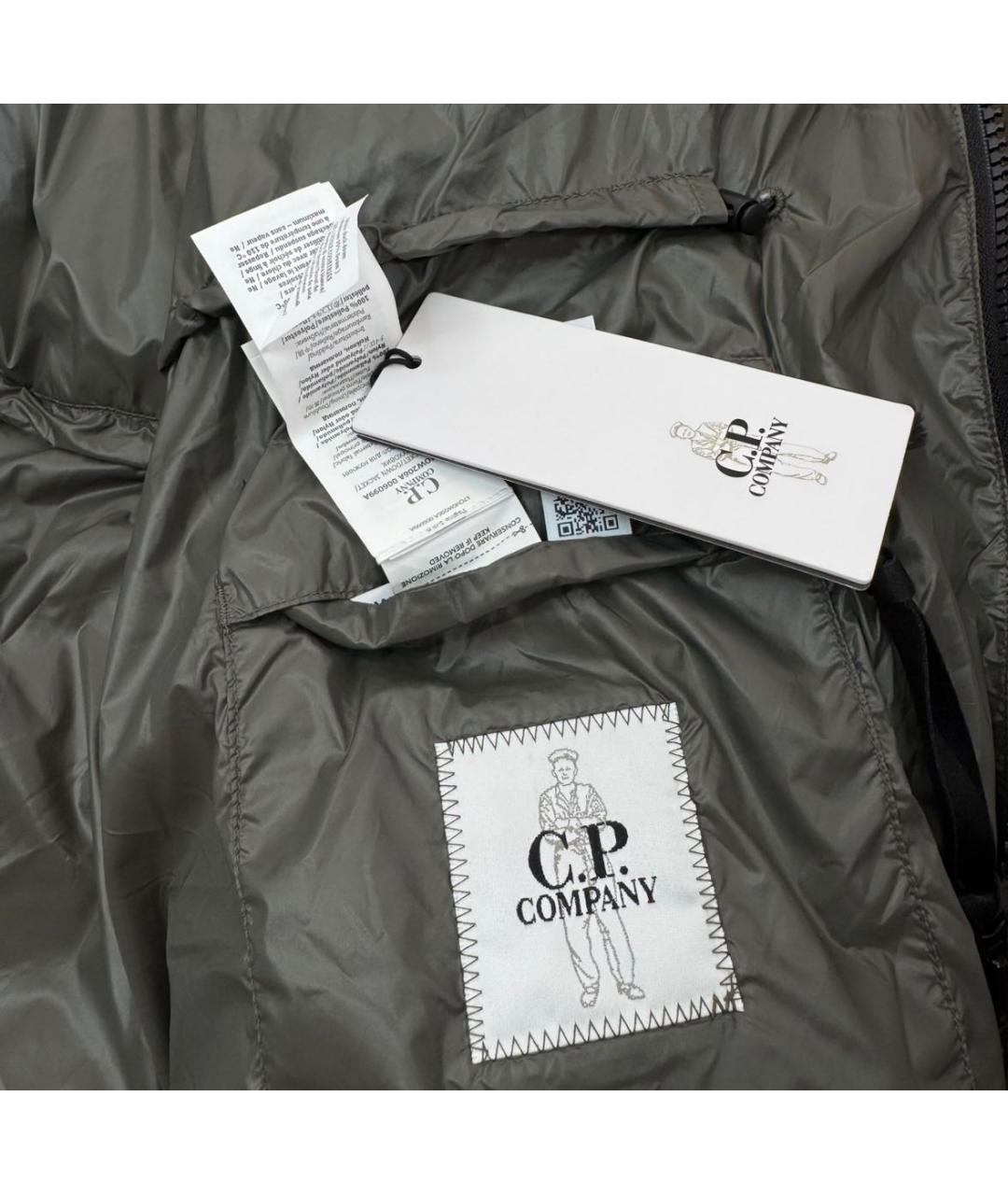 CP COMPANY Хаки пуховик, фото 4