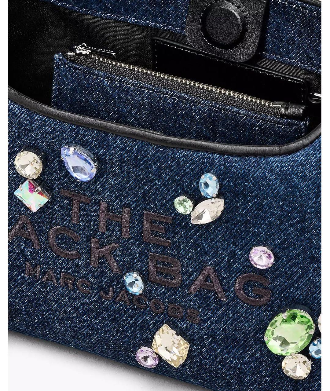 MARC JACOBS Синяя деним сумка на плечо, фото 3