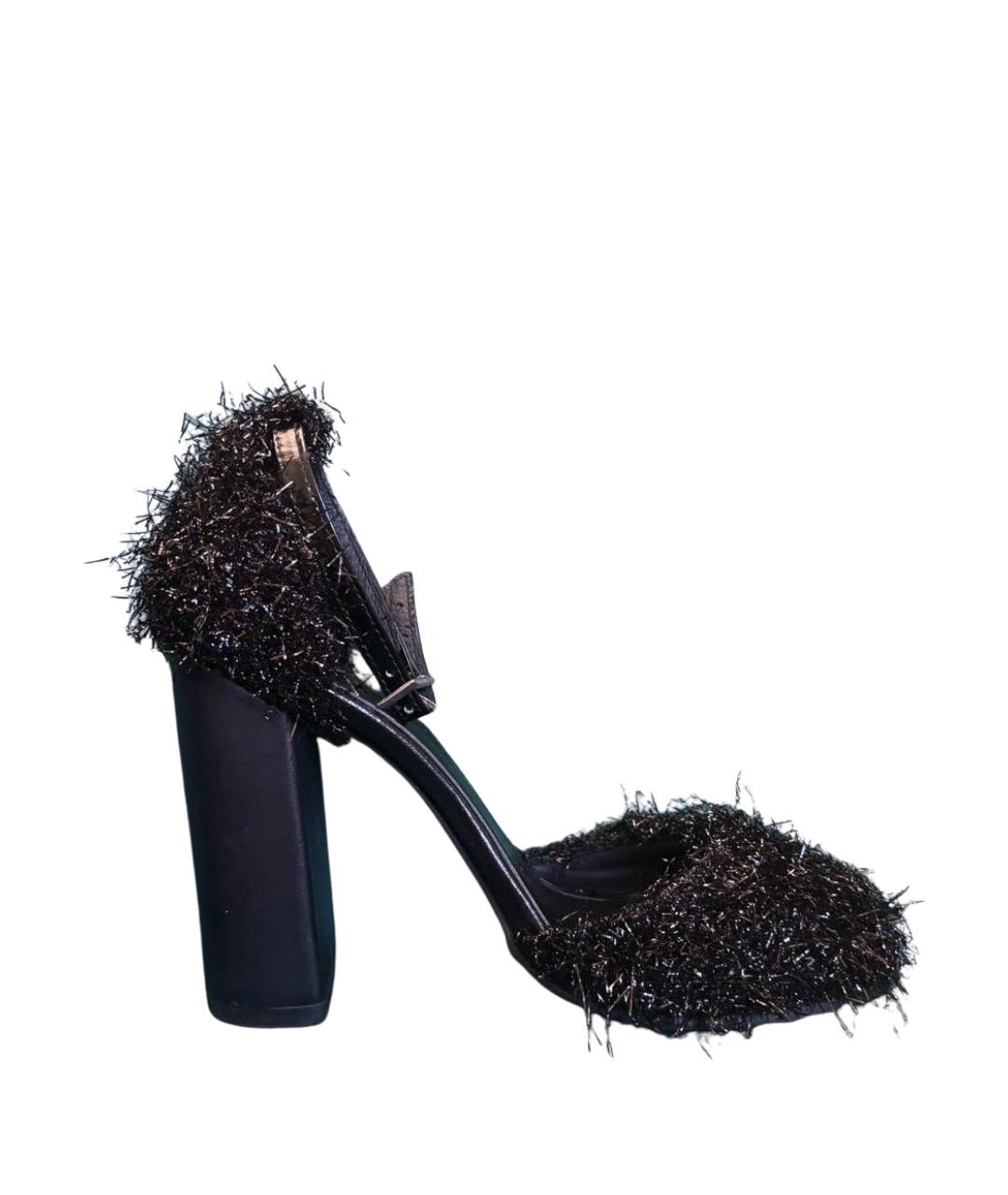 MACH&MACH Черные кожаные туфли, фото 1