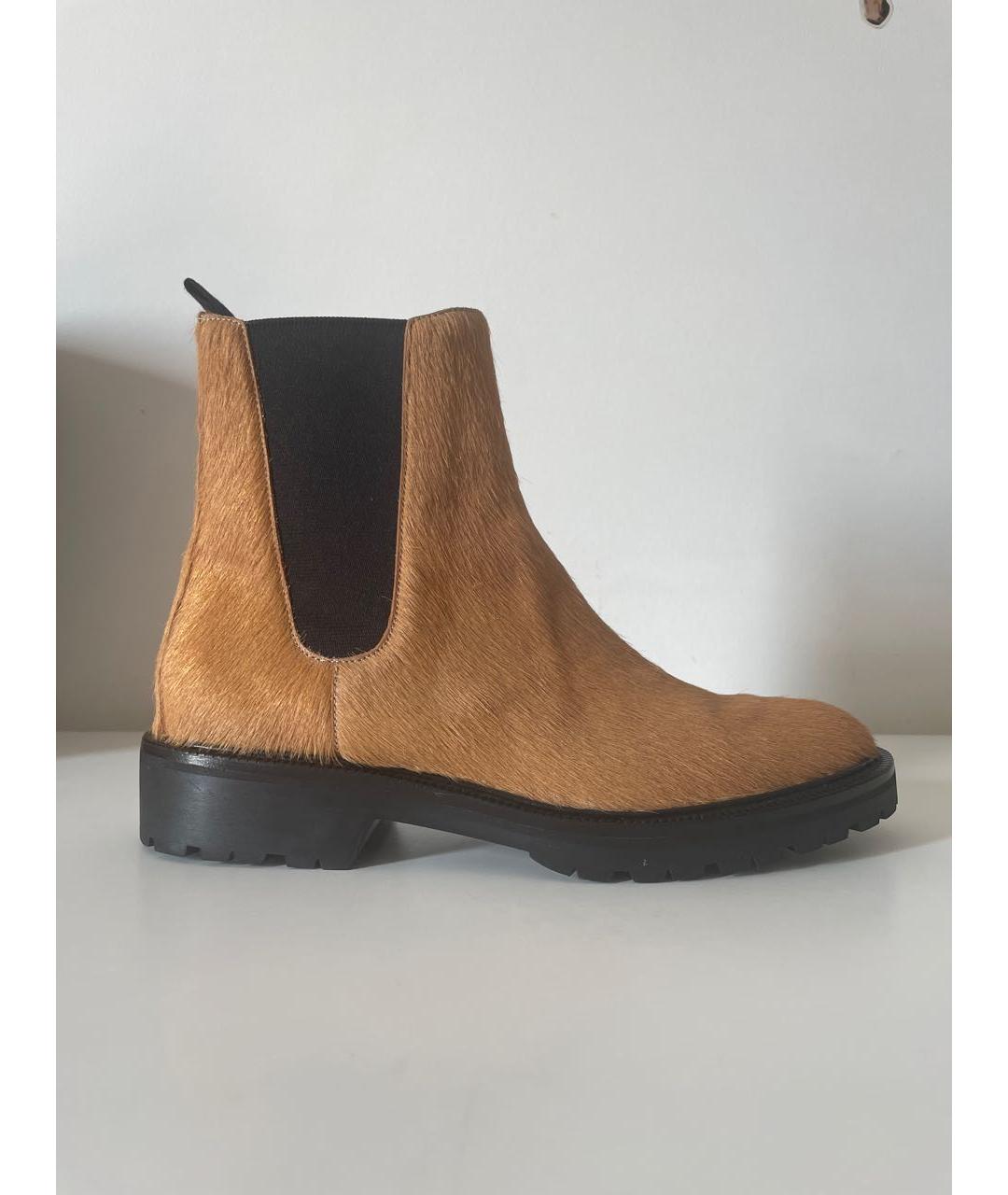 DRIES VAN NOTEN Коричневые полусапоги, фото 9