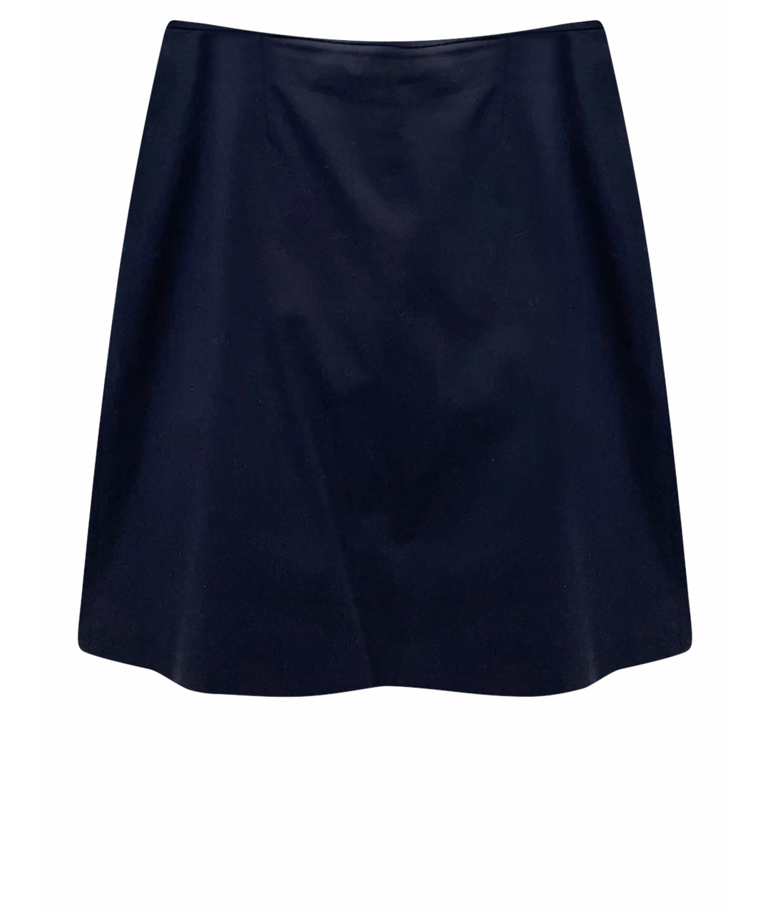 HUGO BOSS Темно-синяя хлопковая юбка миди, фото 1