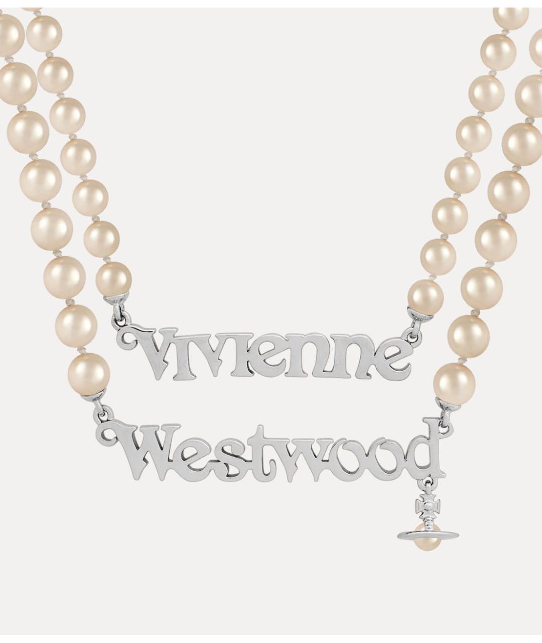 VIVIENNE WESTWOOD Серебрянный чокер, фото 4