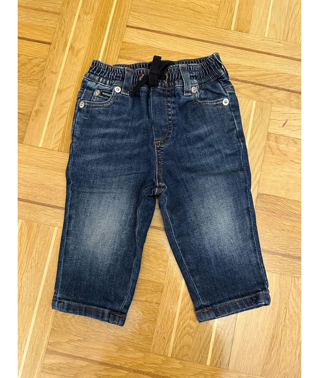 DOLCE & GABBANA KIDS Синие деним детские джинсы, фото 6