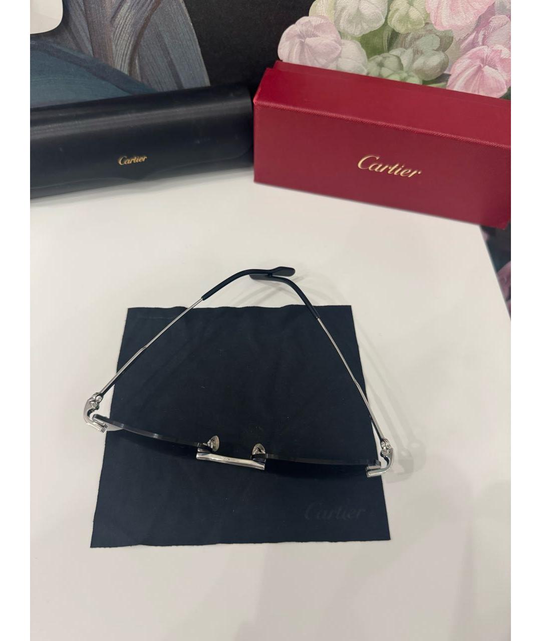 CARTIER Голубые солнцезащитные очки, фото 3