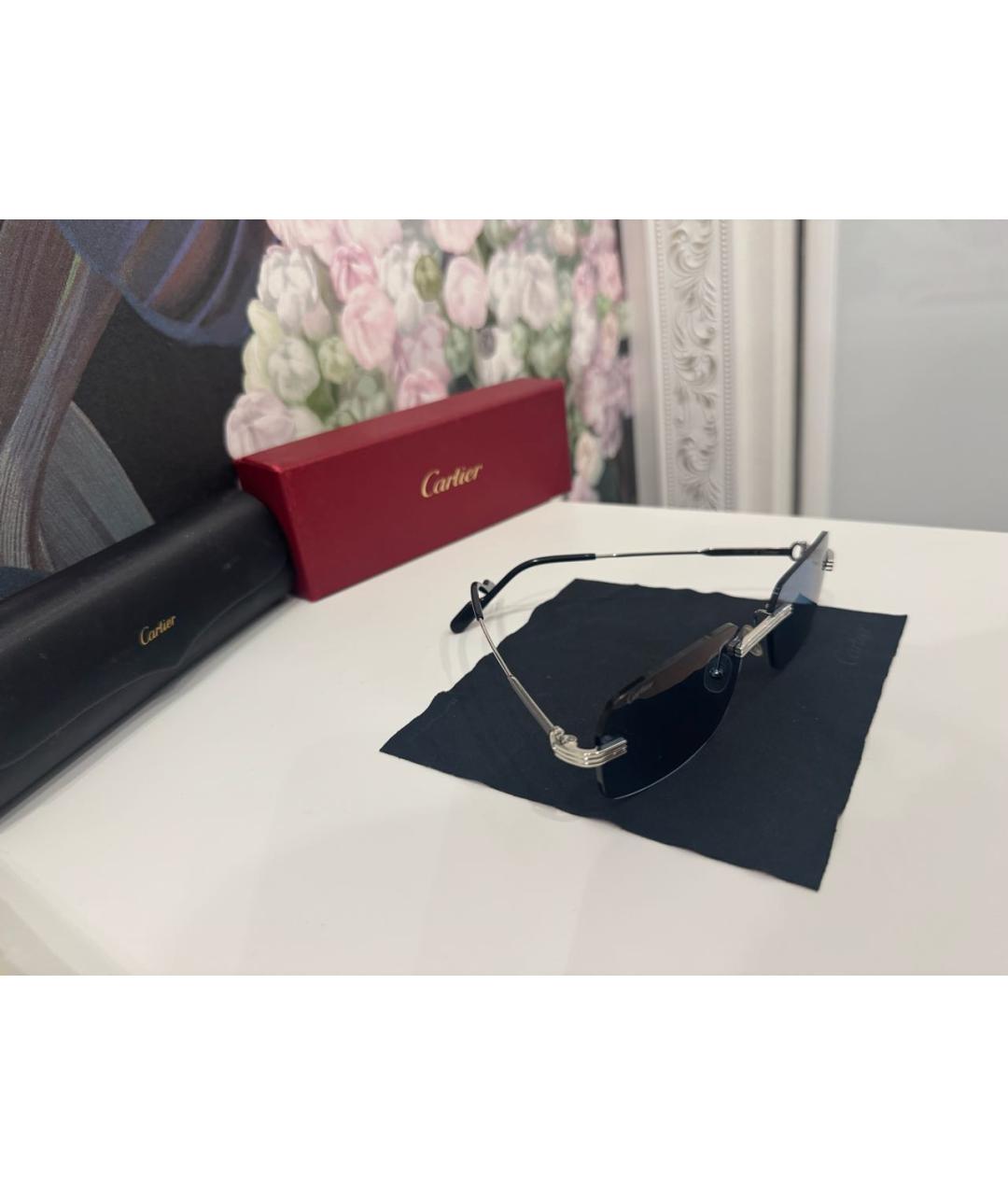 CARTIER Голубые солнцезащитные очки, фото 4