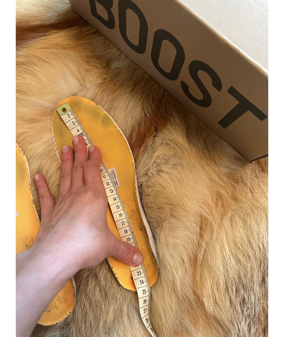 ADIDAS YEEZY Бежевые кроссовки, фото 6