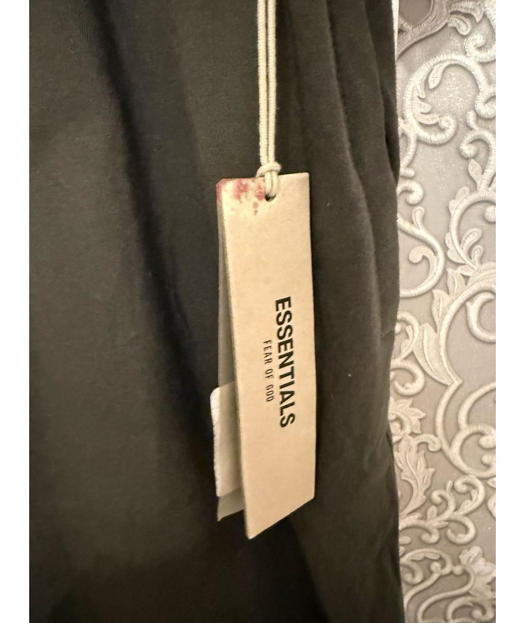 FEAR OF GOD ESSENTIALS Коричневое хлопковое повседневное платье, фото 5