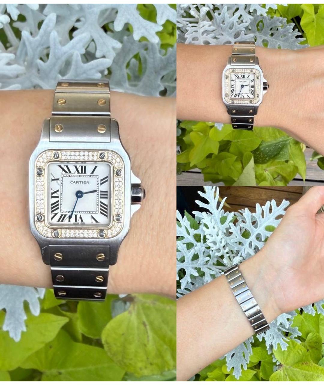 CARTIER Серебряные часы, фото 4