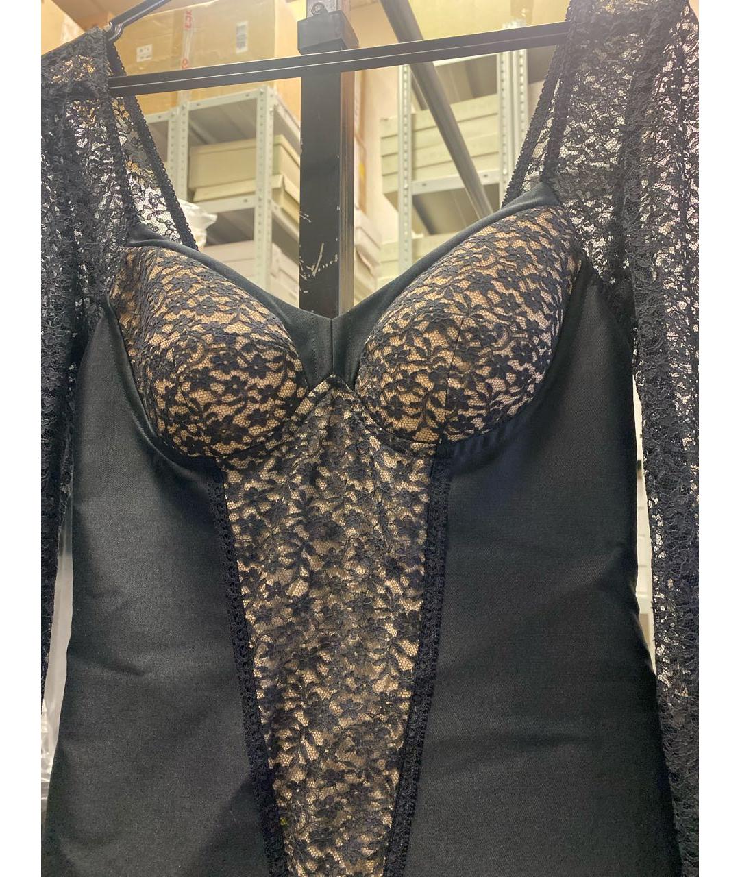 STELLA MCCARTNEY Черное хлопковое вечернее платье, фото 4