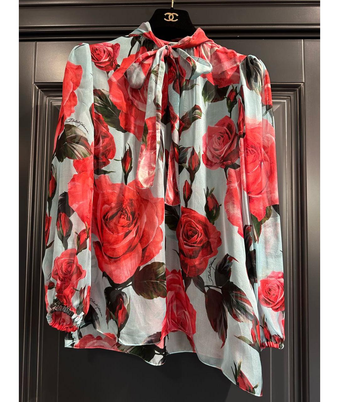 DOLCE&GABBANA Шелковая блузы, фото 5