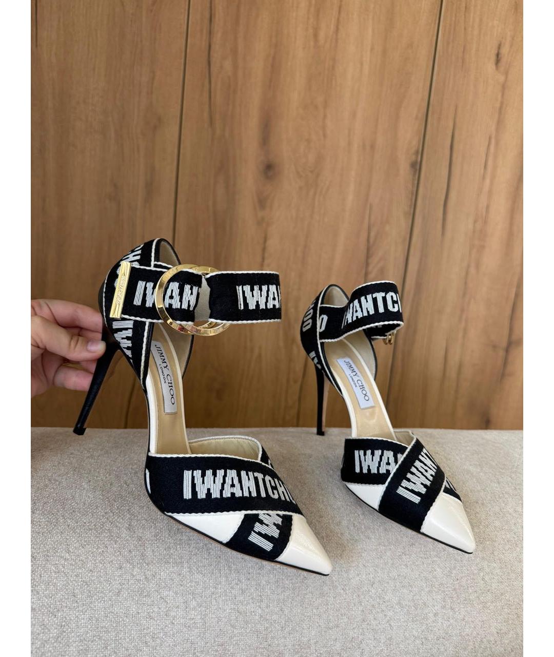 JIMMY CHOO Черные туфли, фото 6