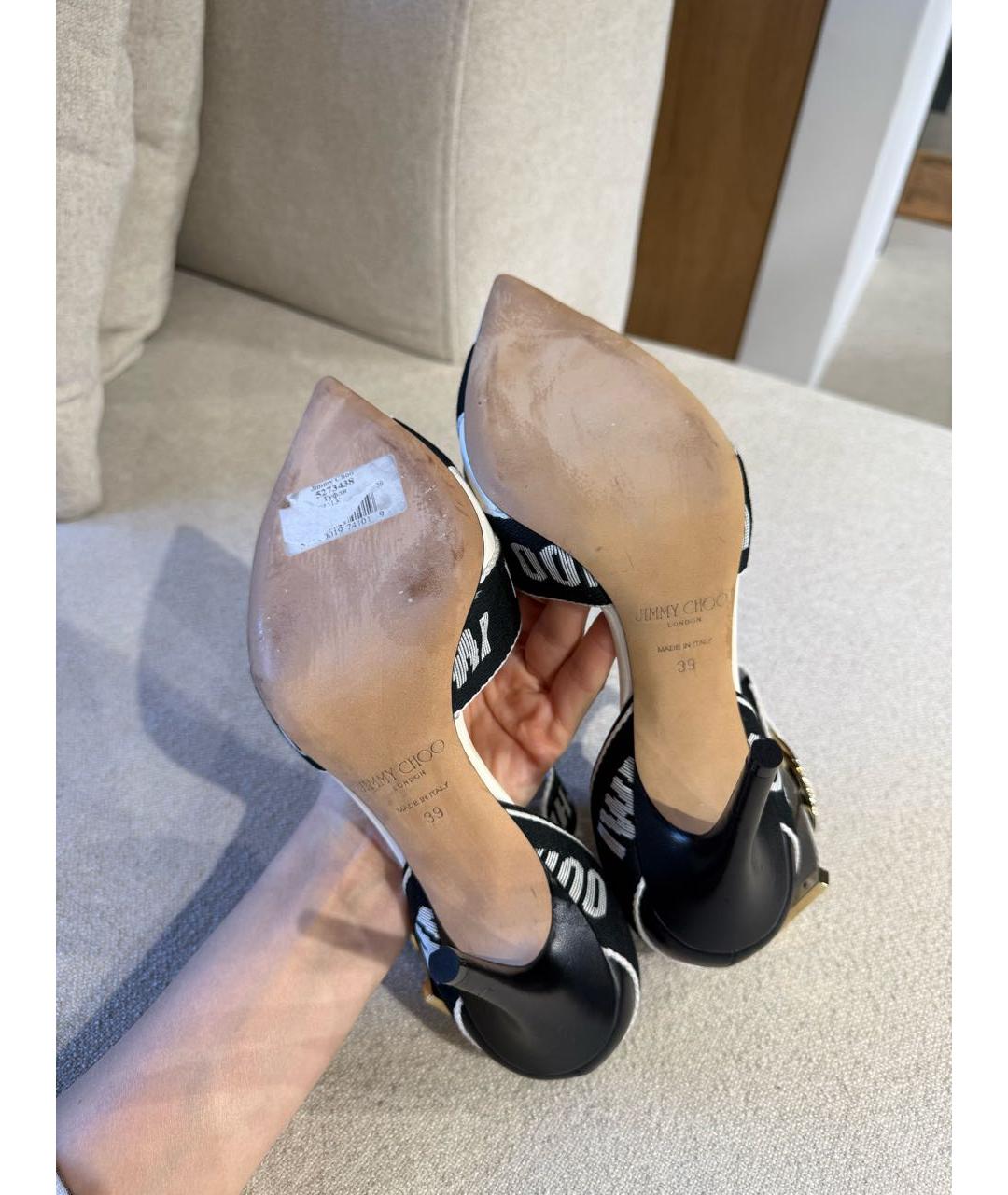 JIMMY CHOO Черные туфли, фото 5