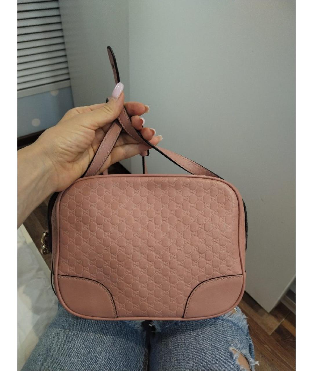 GUCCI Кожаная сумка через плечо, фото 9