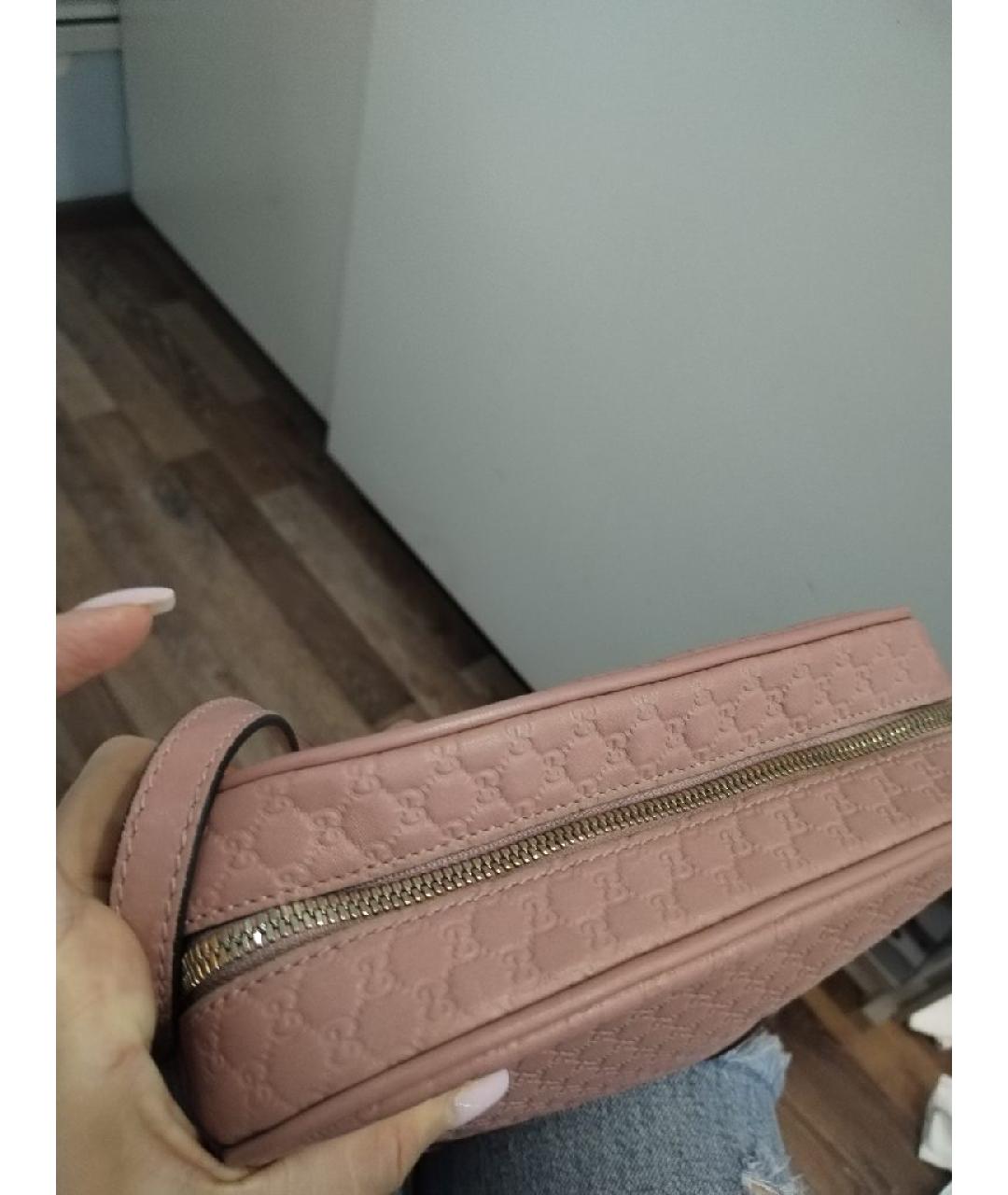 GUCCI Кожаная сумка через плечо, фото 8