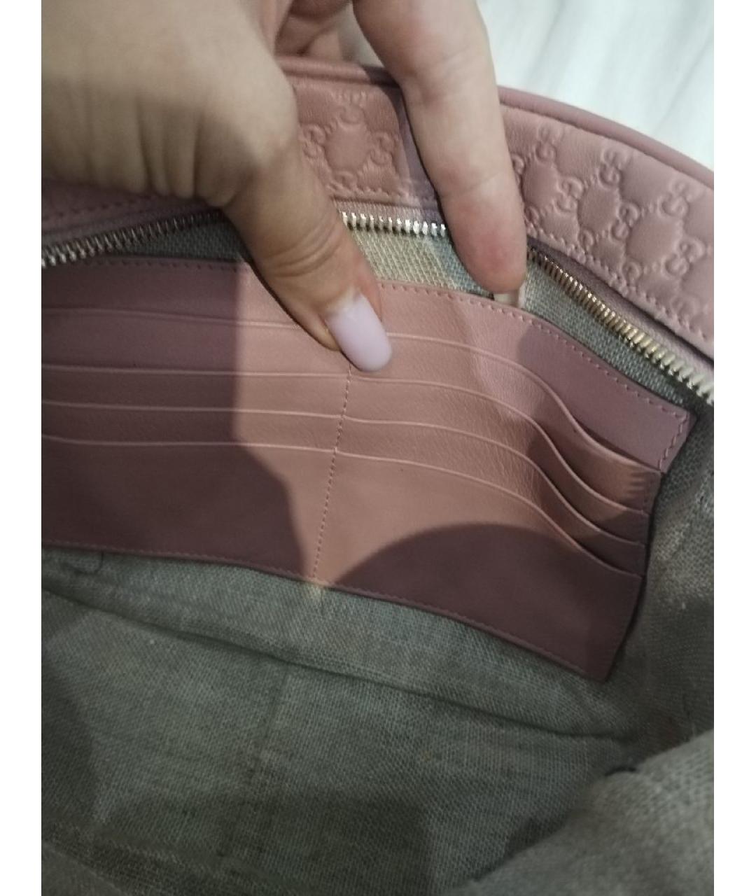 GUCCI Кожаная сумка через плечо, фото 7