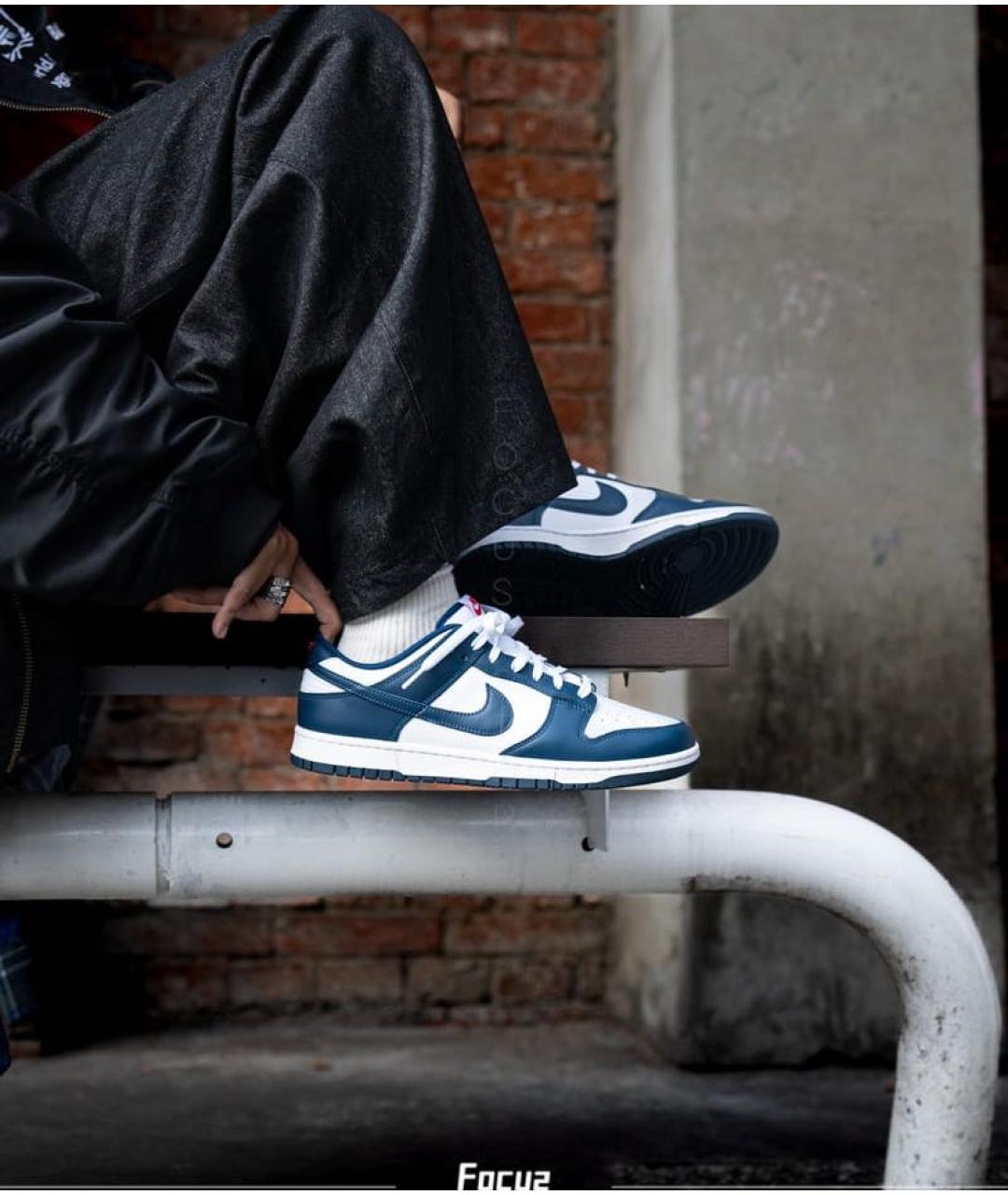 NIKE Кожаные низкие кроссовки / кеды, фото 2